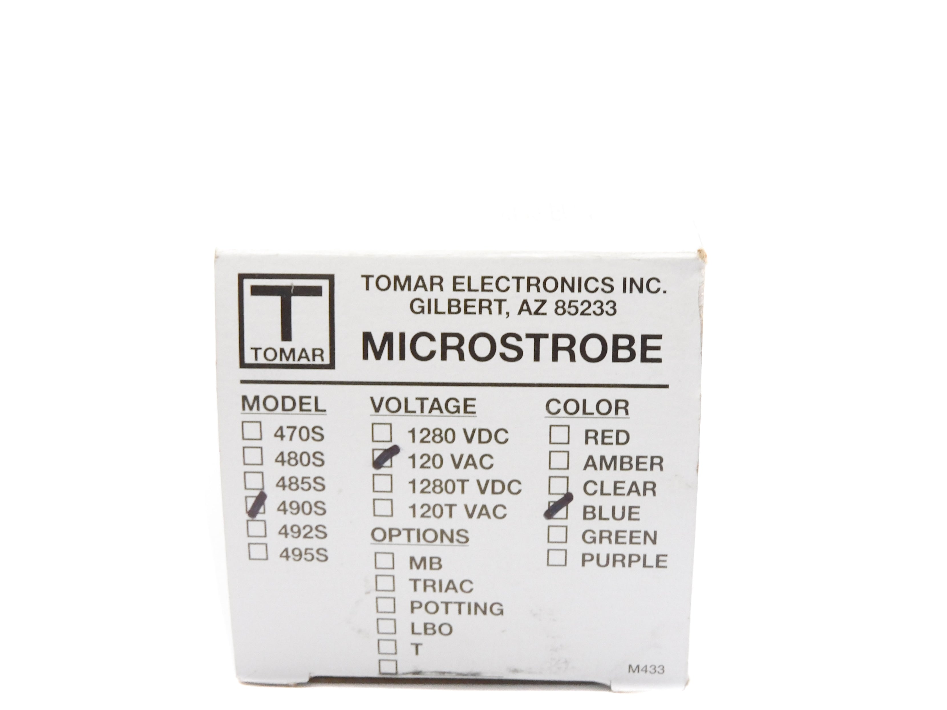 TOMAR 490S-120B NSMP