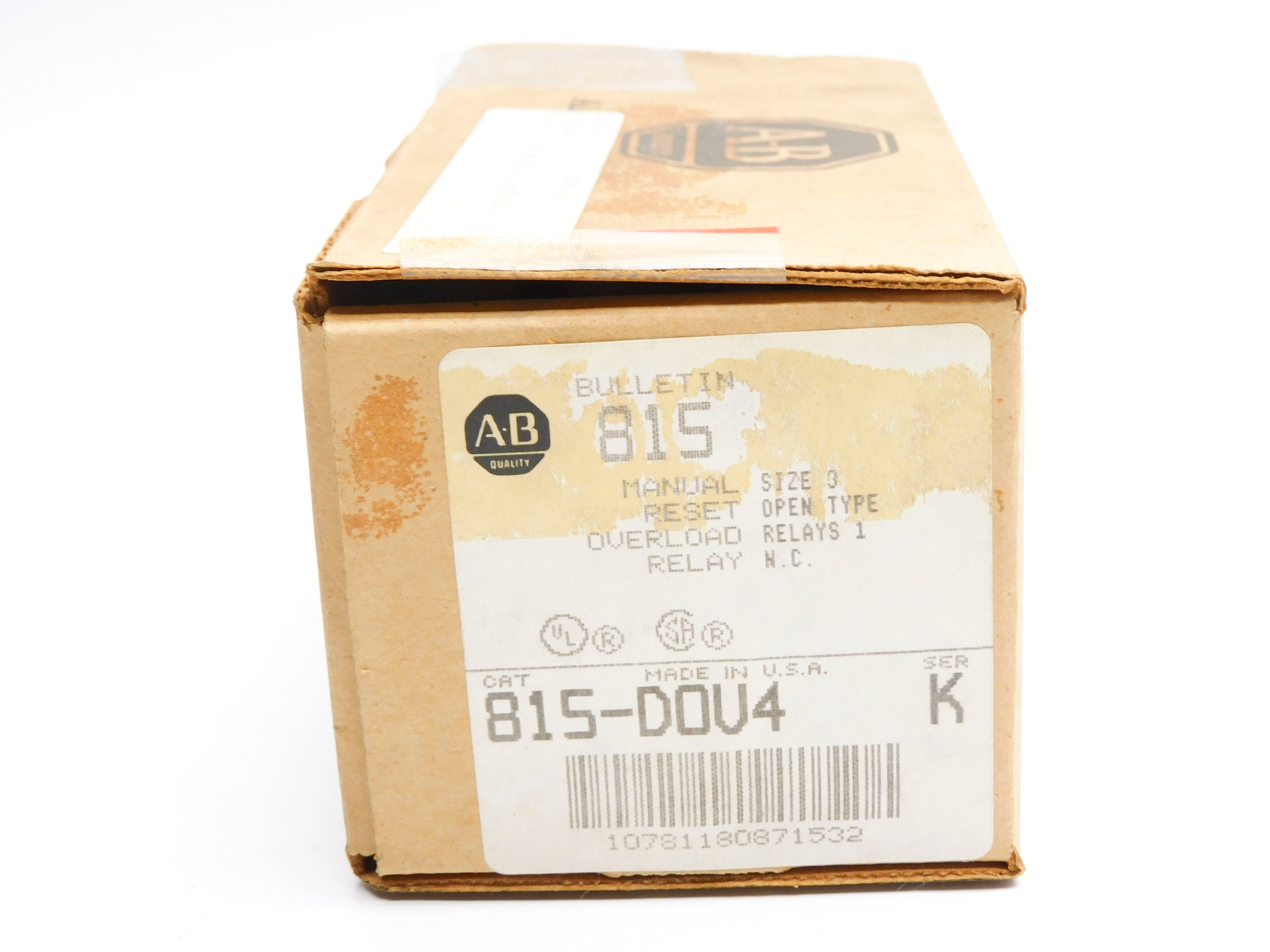 INDUSTRIAL SPARE PART 815-DOV4 SER. K 600VAC (BR/WH) NSMP