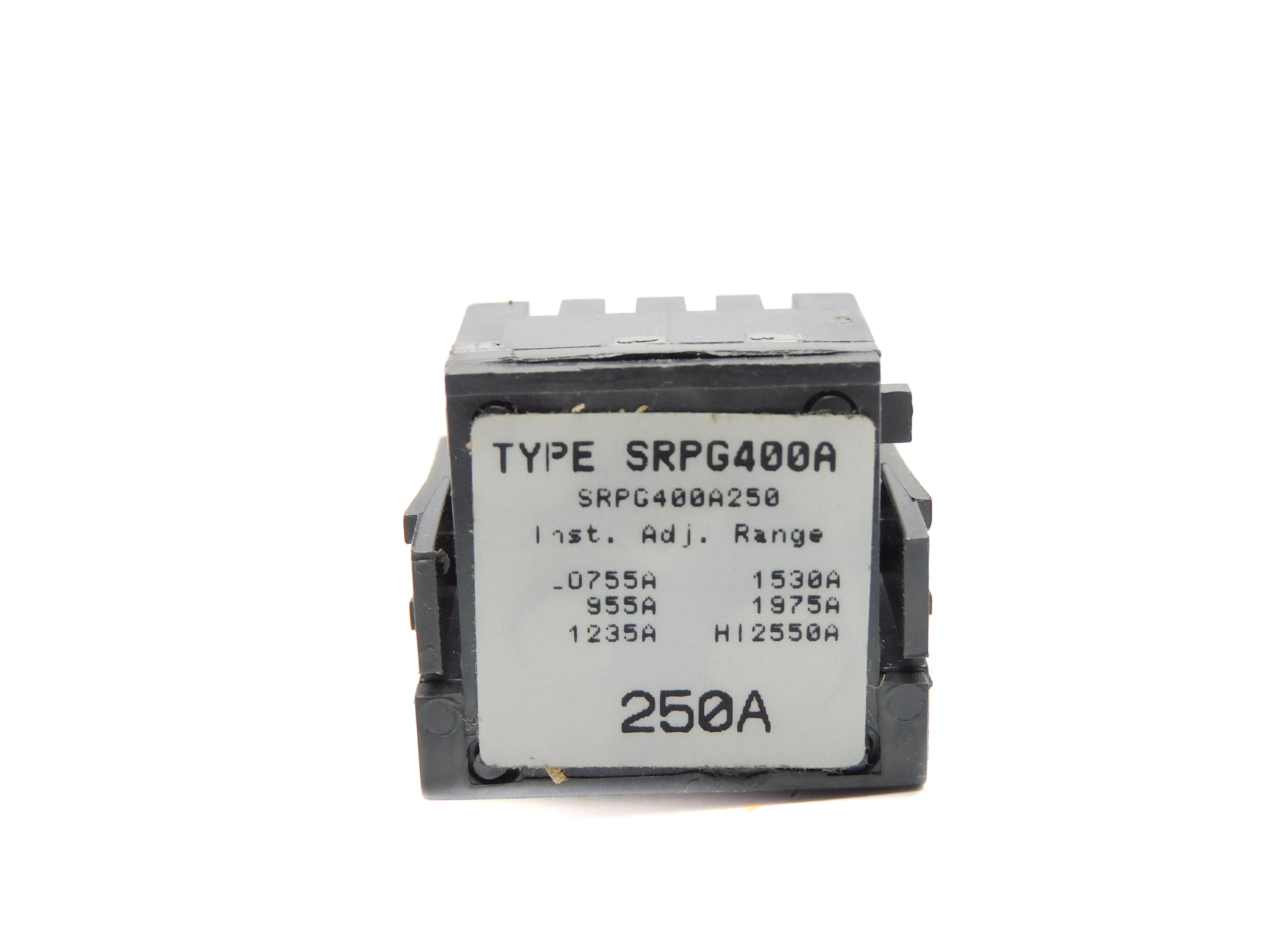 GENERAL ELECTRIC SRPG400A250 NSMP