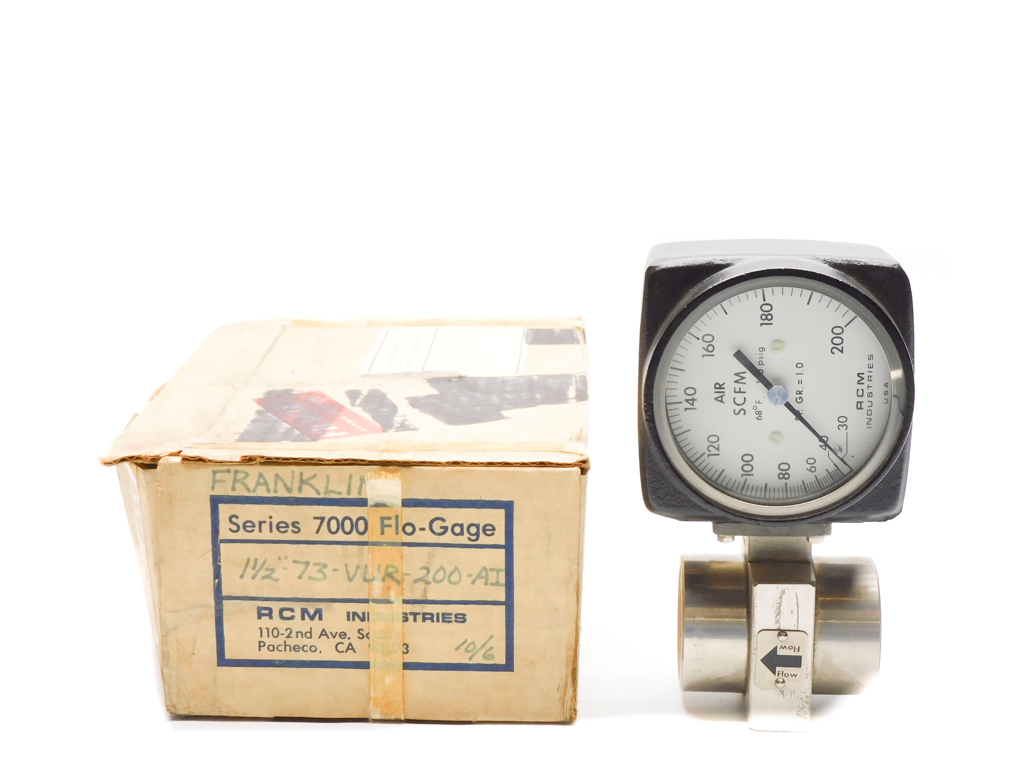 RCM INDUSTRIES 1-1/2-73-VUR-200-AI 30-200 NSMP