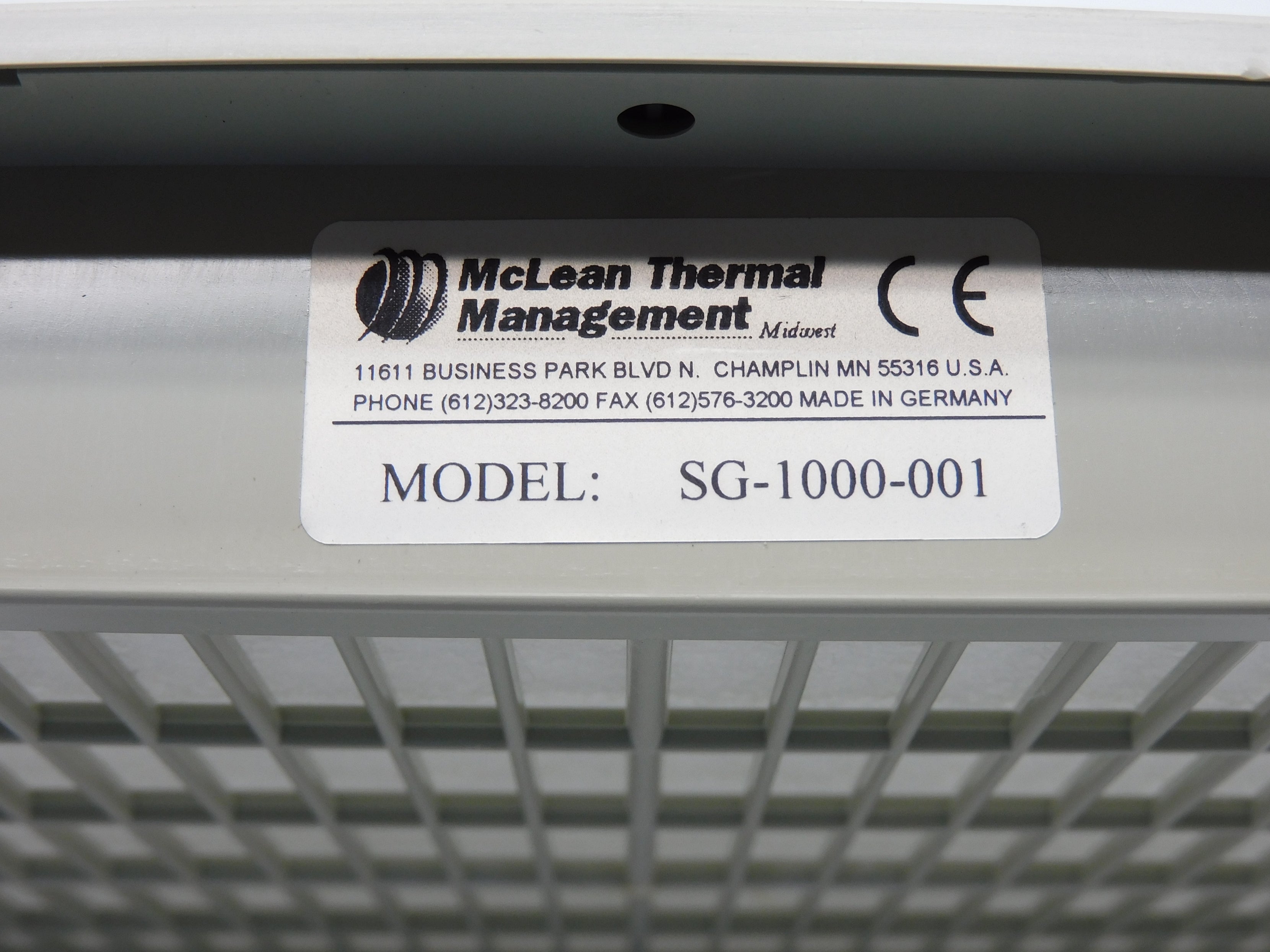MCLEAN MIDWEST SG-1000-001 NSMP