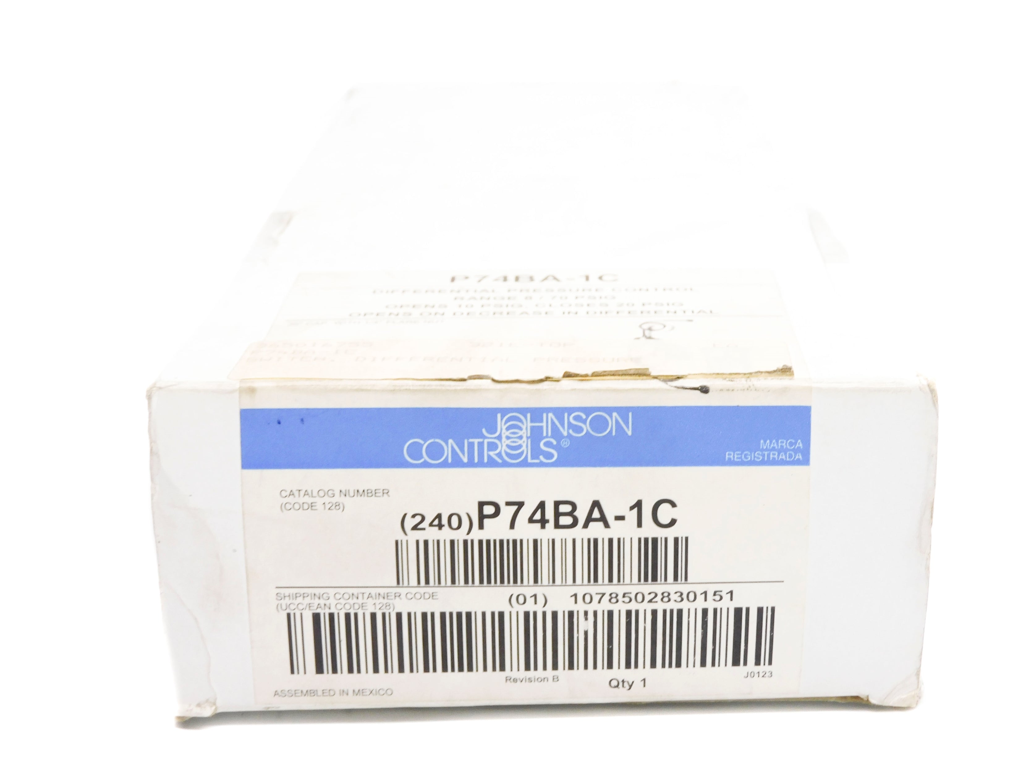 JOHNSON CONTROLS P74BA-1C NSMP