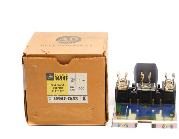 ALLEN BRADLEY 1494F-C633 SER. B 600V 30A (BR/YL) NSMP