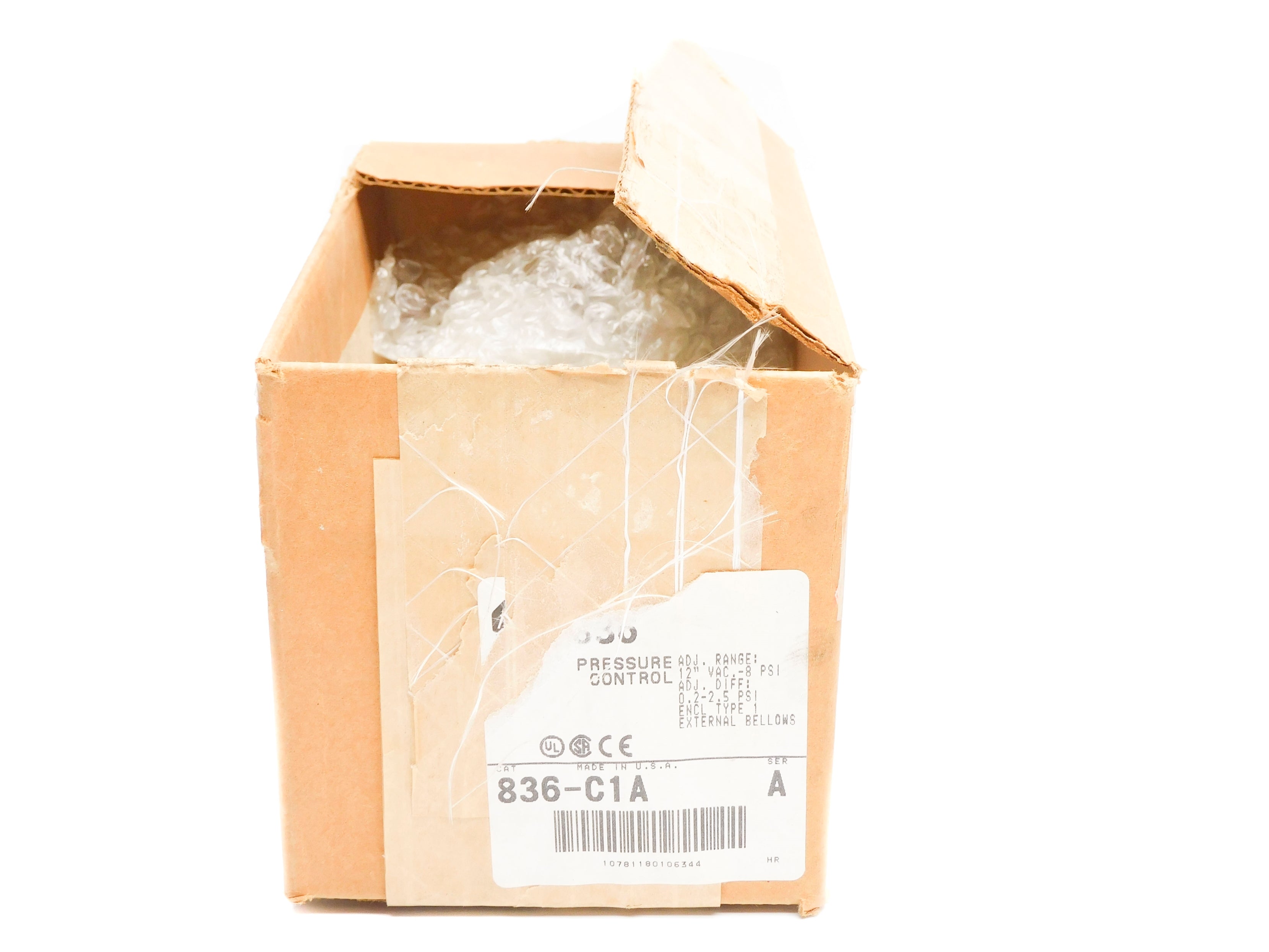 ALLEN BRADLEY 836-C1A SER. A 8PSI (AS PICTURED) (BR/WH) NSMP