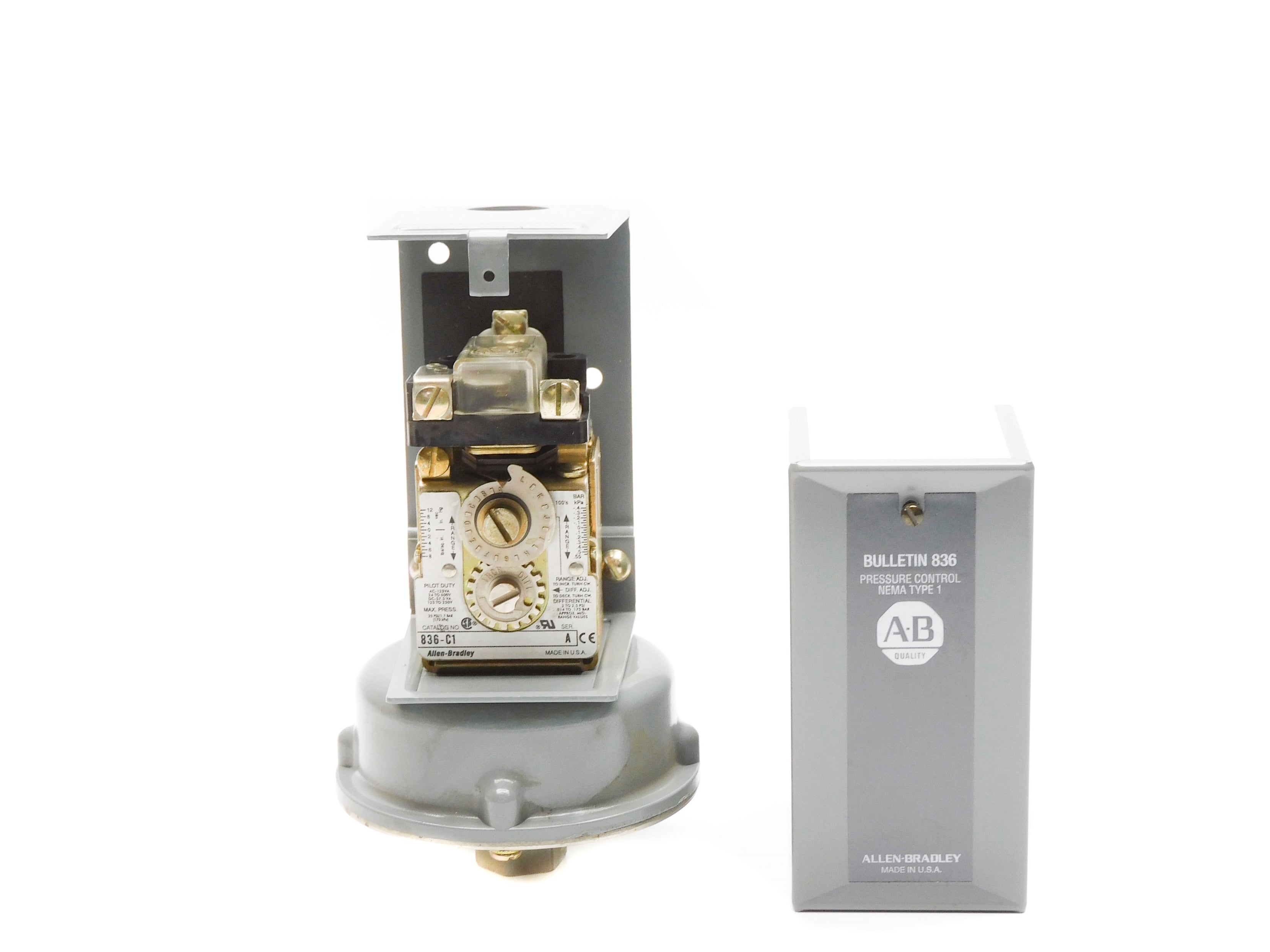 INDUSTRIAL SPARE PART 836-C1A SER. A 8PSI (BR/WH) NSMP