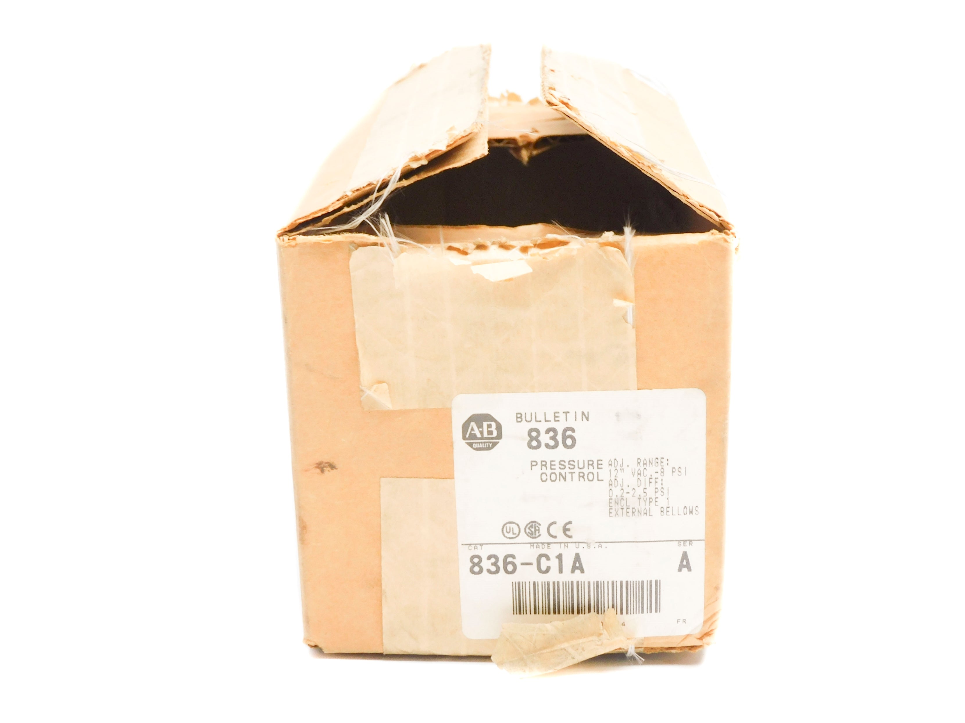INDUSTRIAL SPARE PART 836-C1A SER. A 8PSI (BR/WH) NSMP