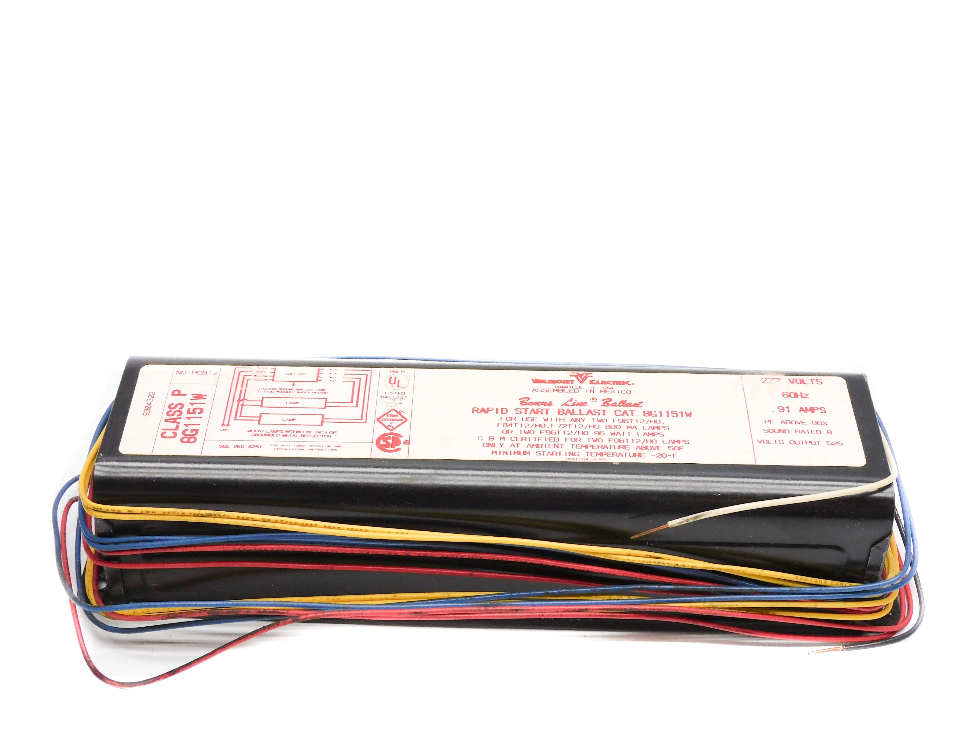 VALMONT ELECTRIC 8G1151WF NSMP