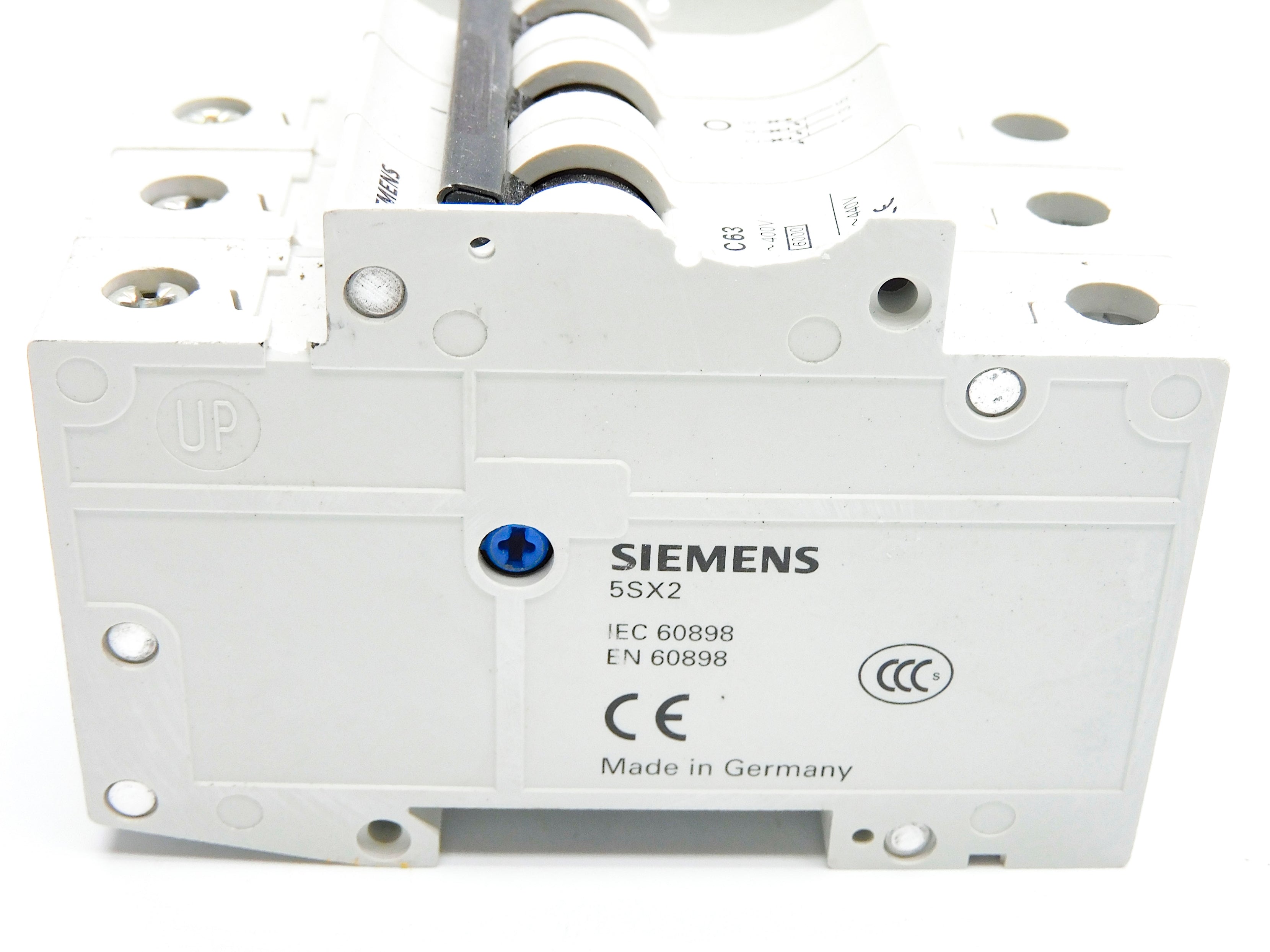 SIEMENS 5SX23-C63 63A 400/440V (AS PICTURED) NSNP