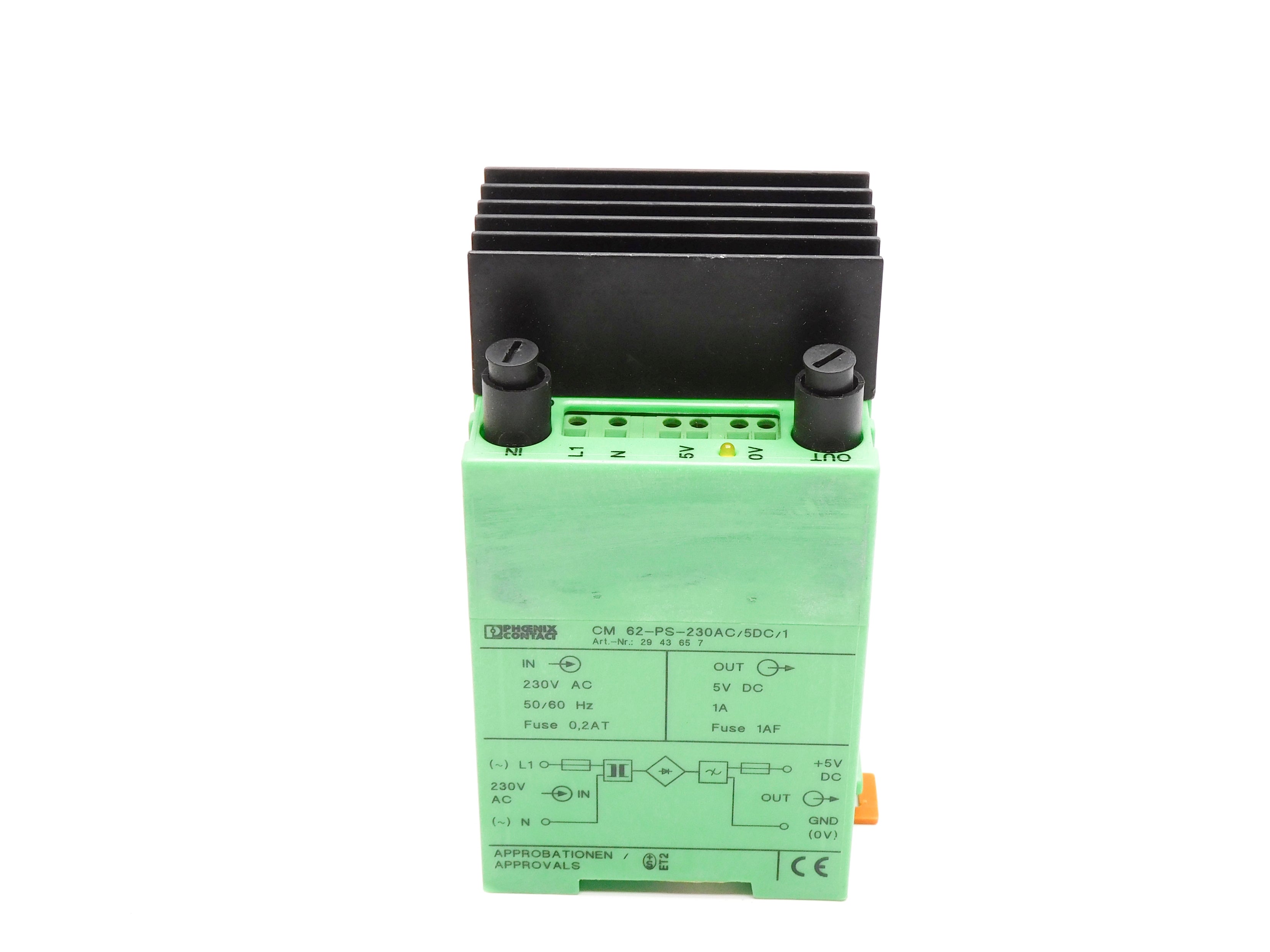 PHOENIX CONTACT CM62-PS-230AC/5DC/1 UNMP