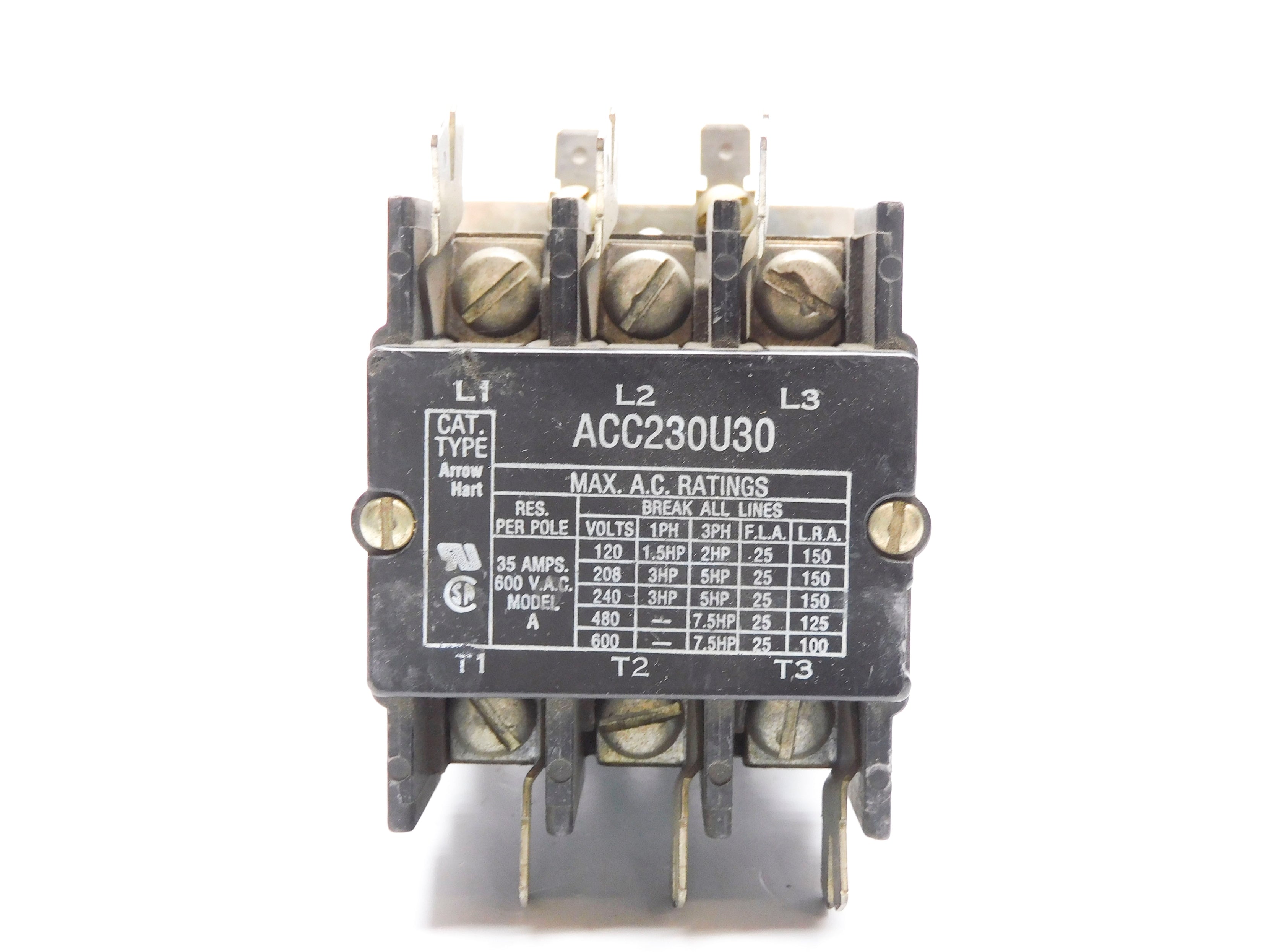 ARROW HART ACC230U30 208/240V UNMP