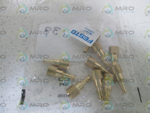 LOT OF 10 FESTO TERMINAL SOCKET KDV-PK-3 *NEW IN BAG*
