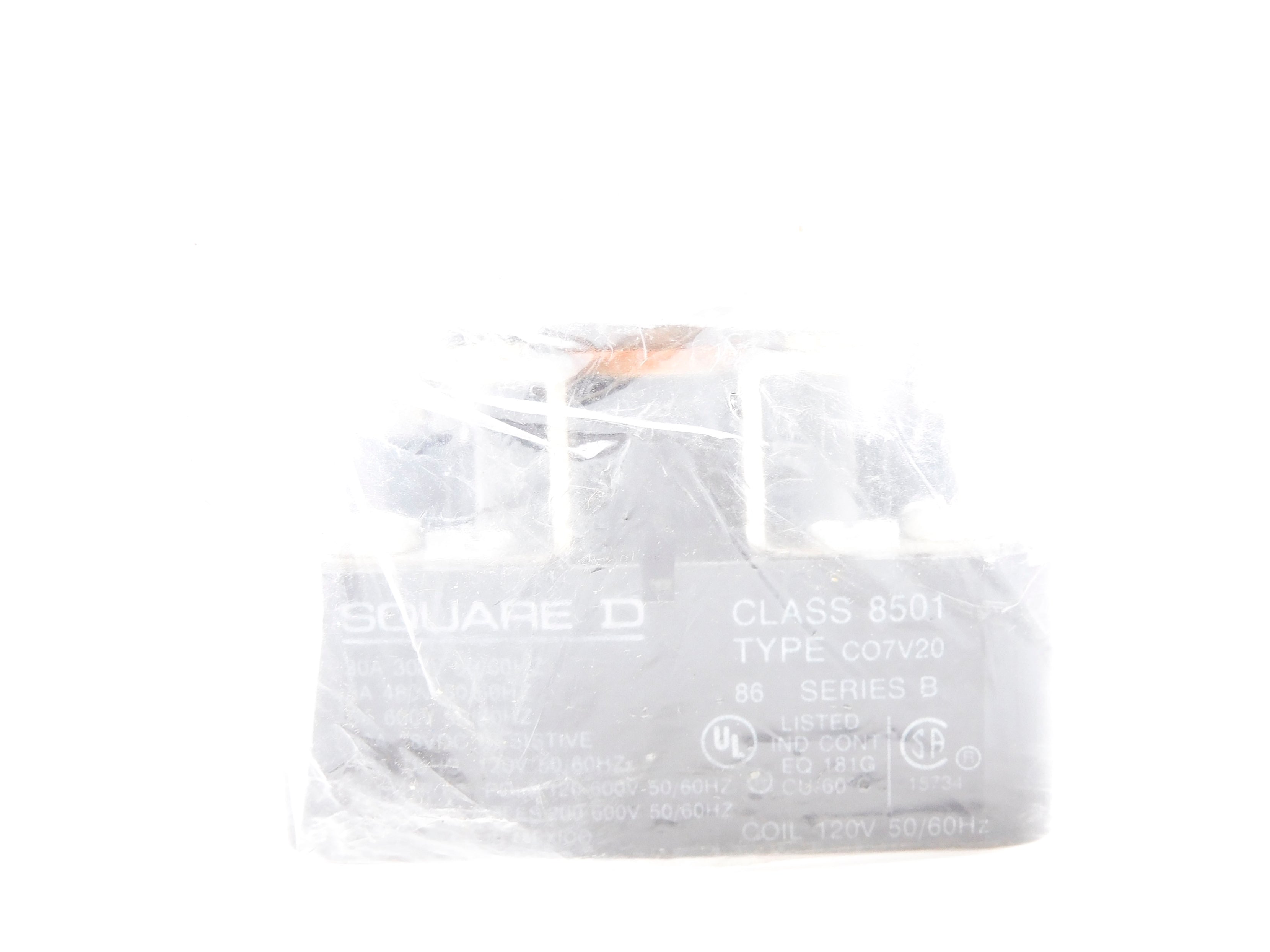 SQUARE D 8501CO7V20 SER. B 300VAC 30A NSMP