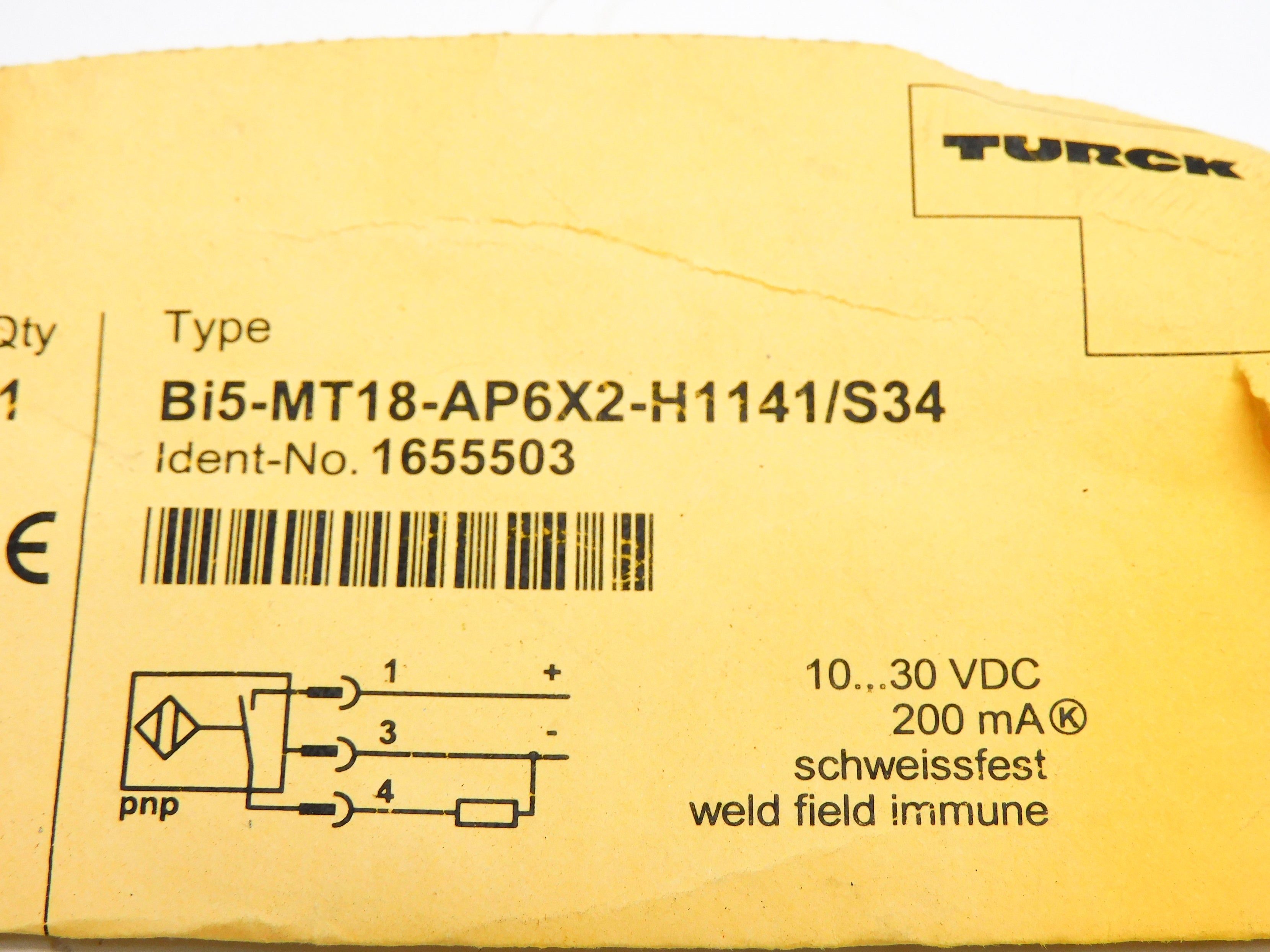 TURCK Bi5-MT18-AP6X2-H1141/S34 UNMP