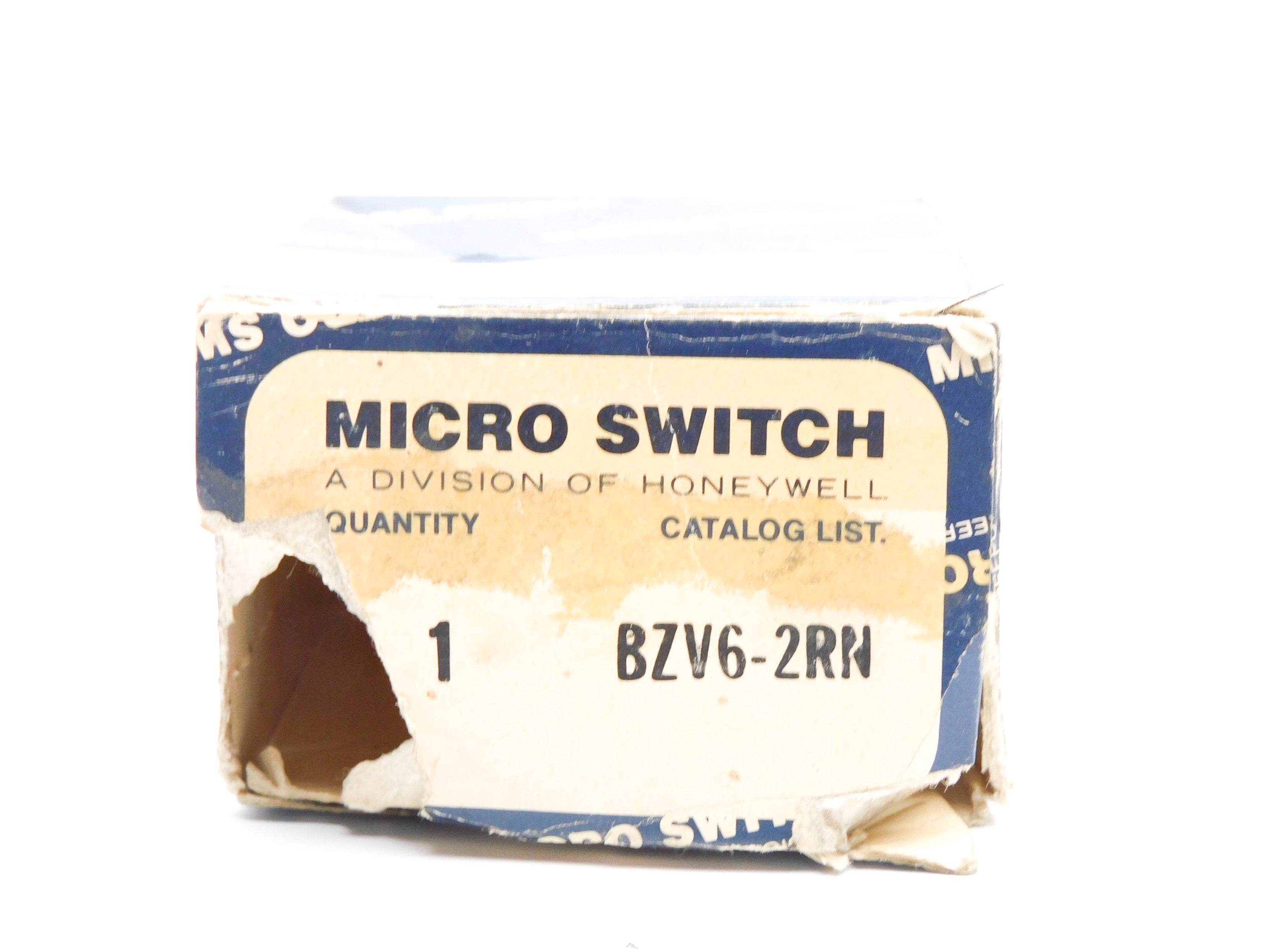 MICROSWITCH BZV6-2RN (GRAY) NSMP