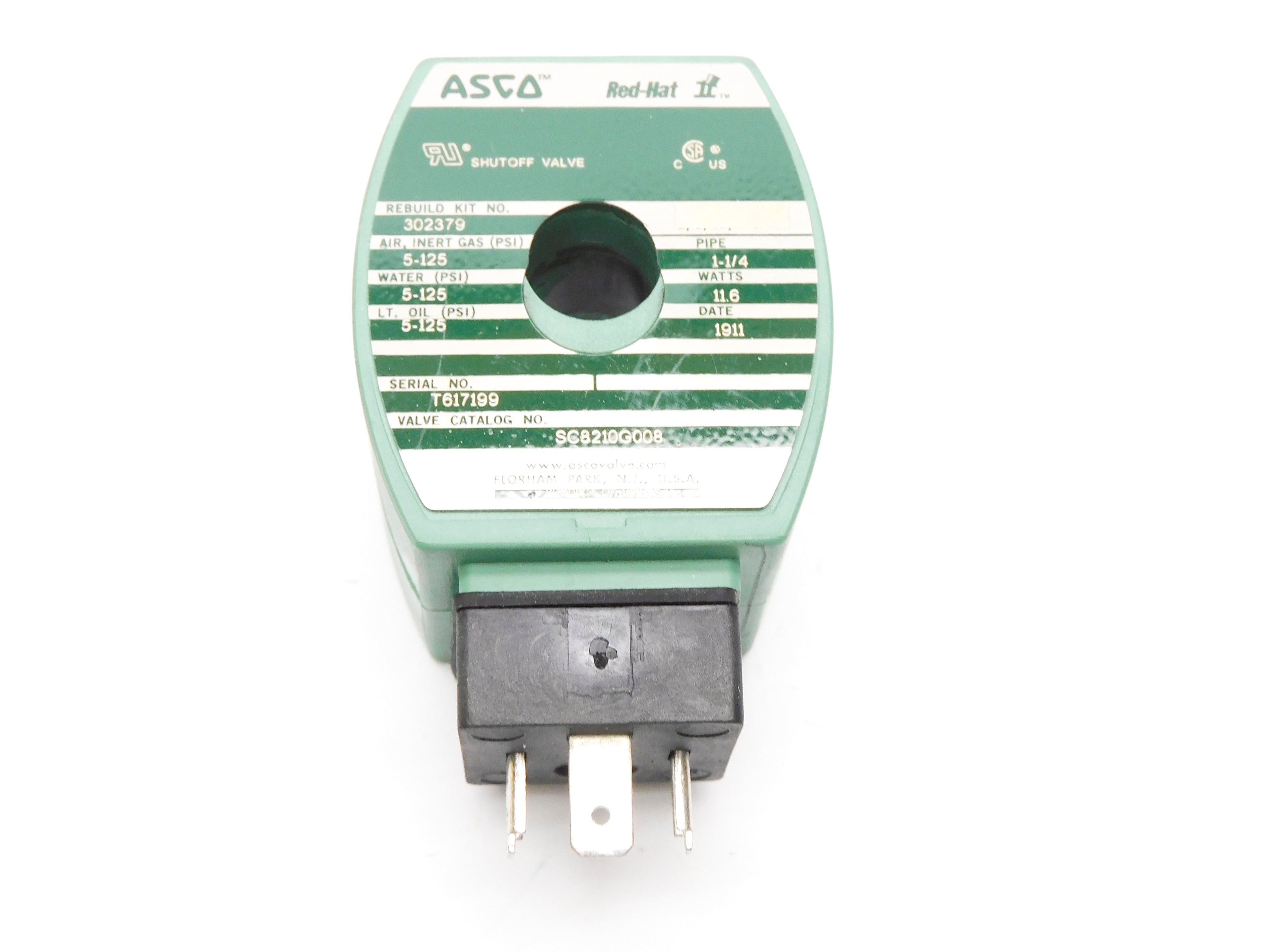 ASCO SC8210G008 24/DC 5-125PSI NSMP
