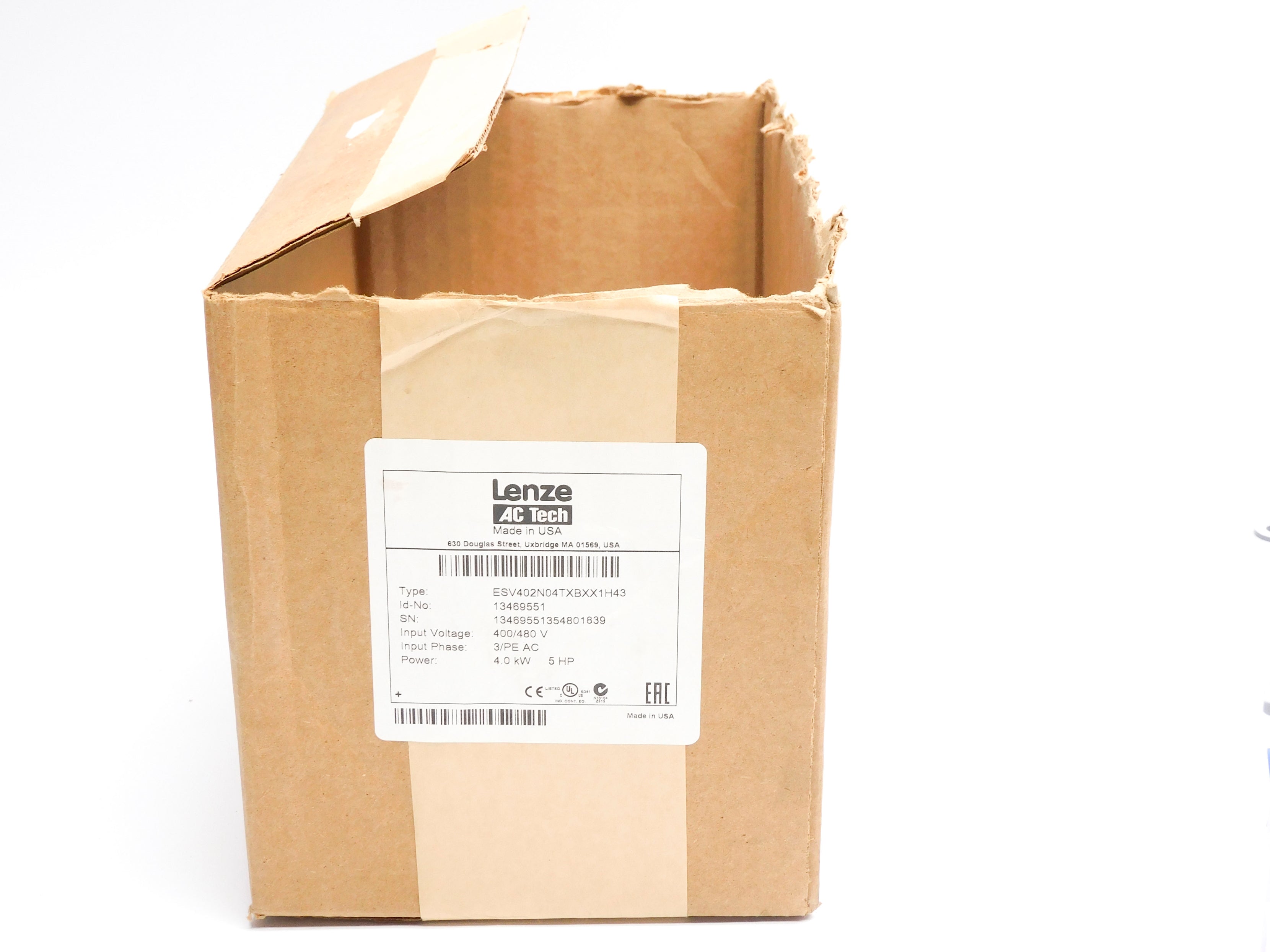 LENZE ESV402N04TXBXX1H43 (AS PICTURED) NSMP