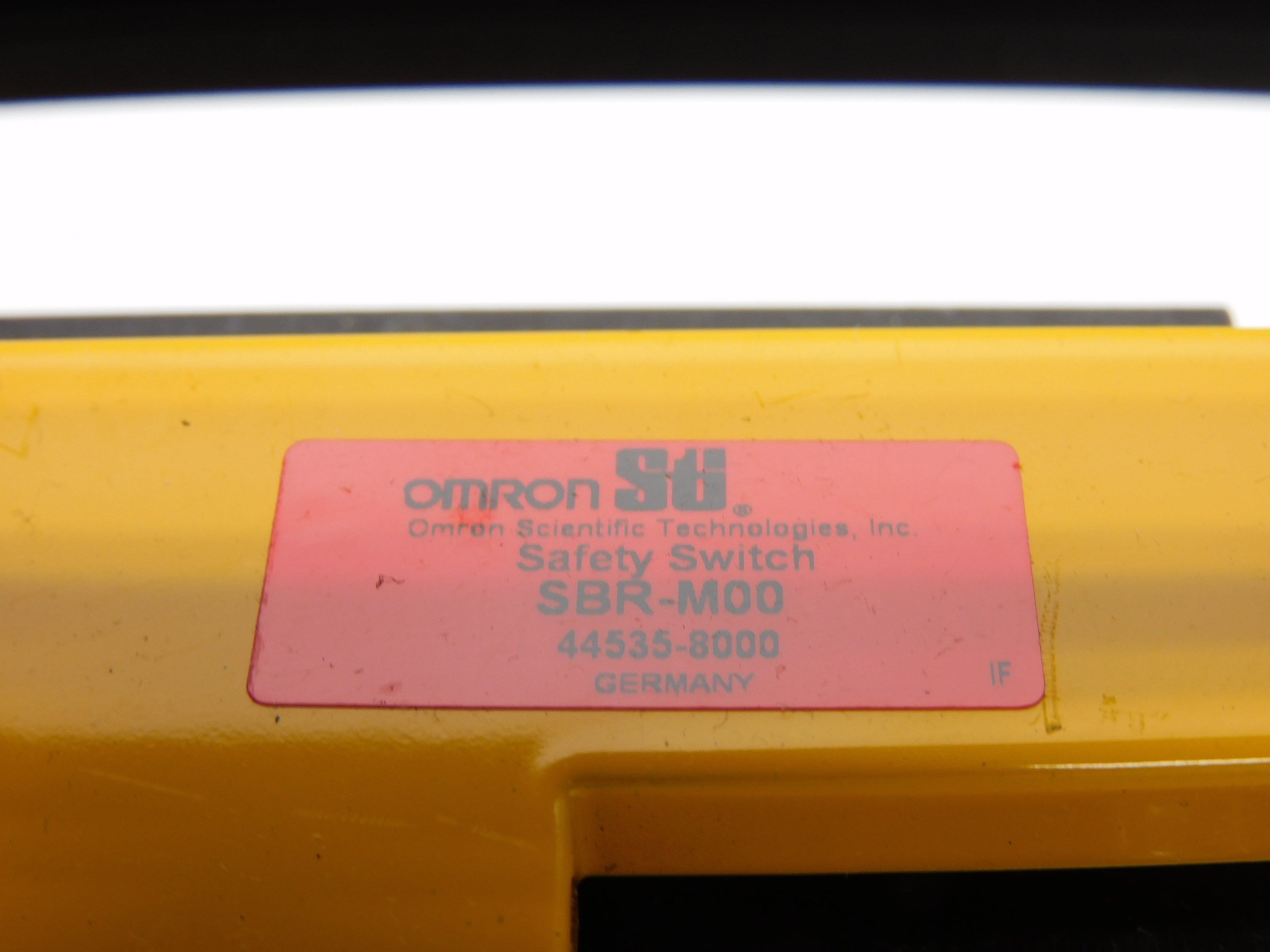 OMRON STI SBR-M00 44535-8000 NSMP