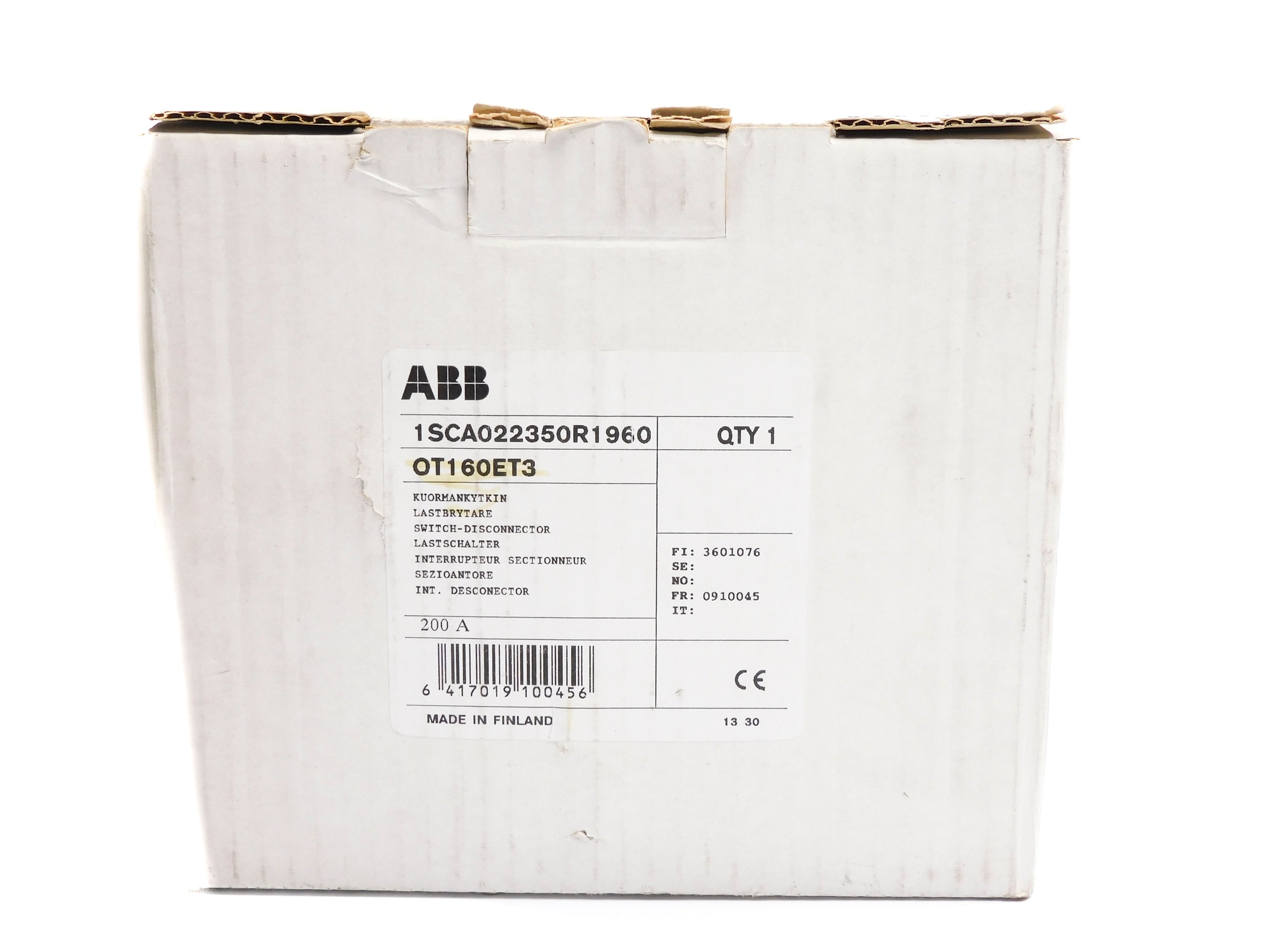 ABB OT160ET3 1SCA022350R1960 NSMP