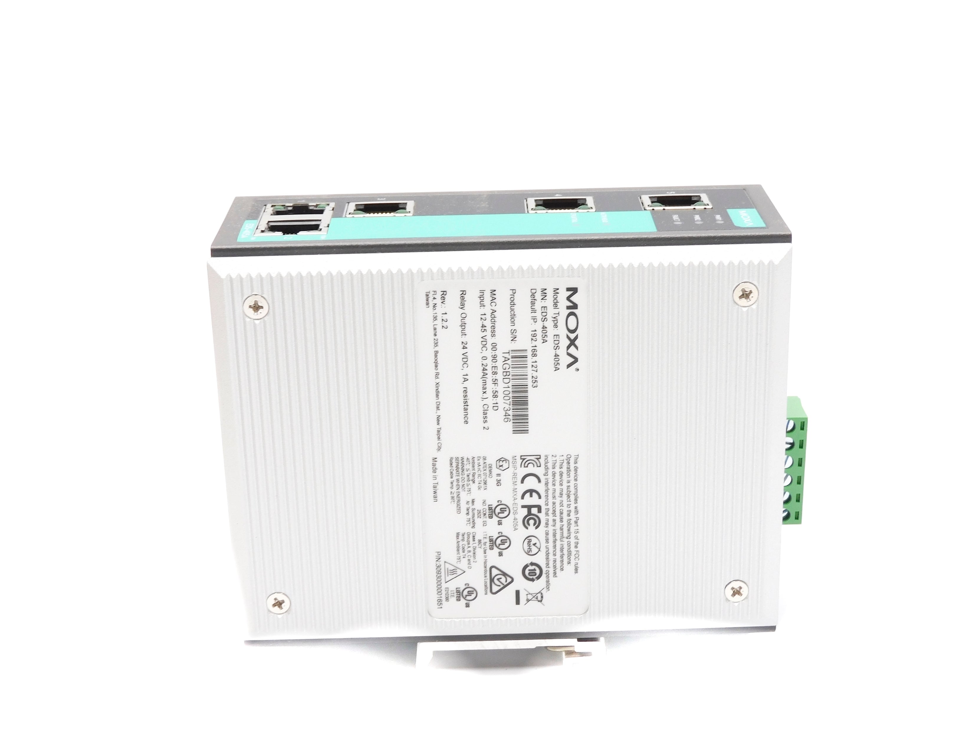 MOXA EDS-405A (V1.2.2) NSMP
