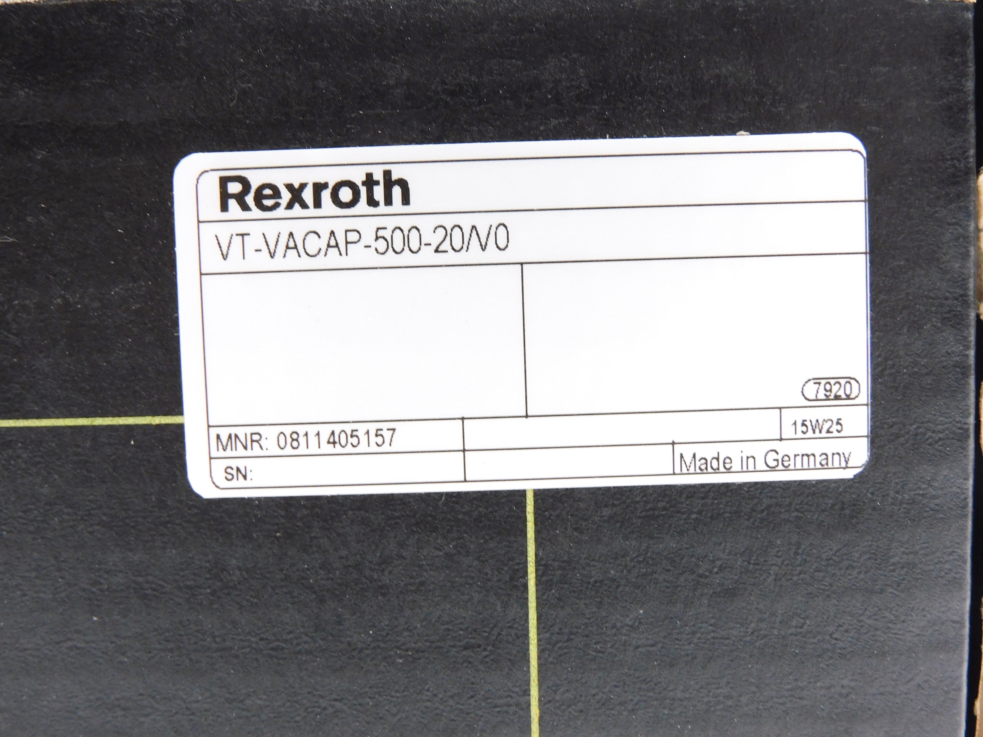 REXROTH VT-VACAP-500-20/V0 NSMP