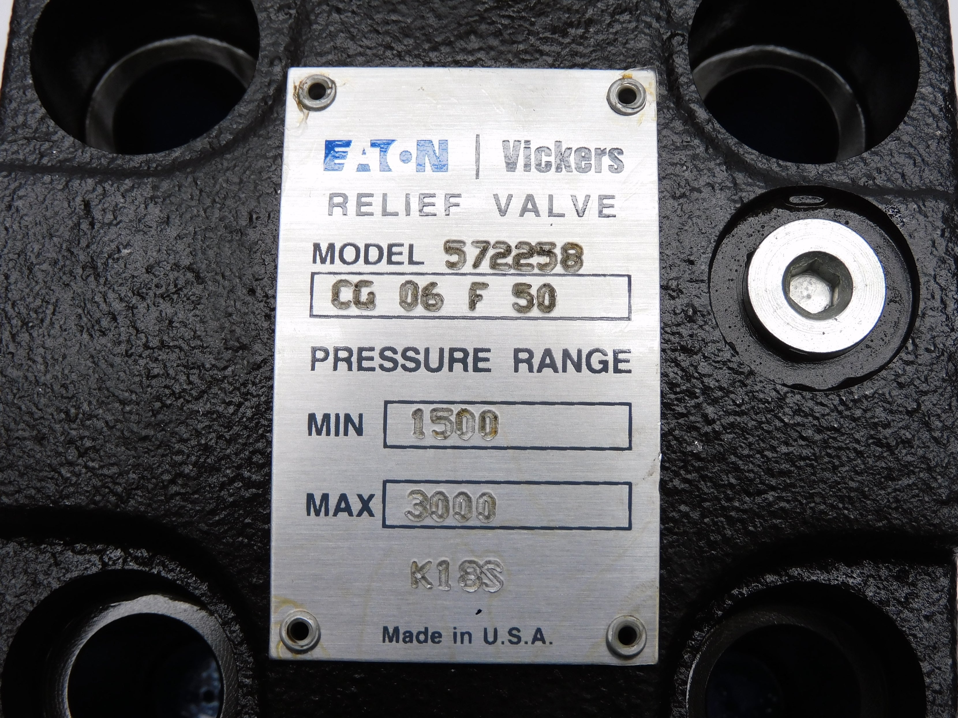 EATON 572258 CG06F50 1500-3000PSI NSNP
