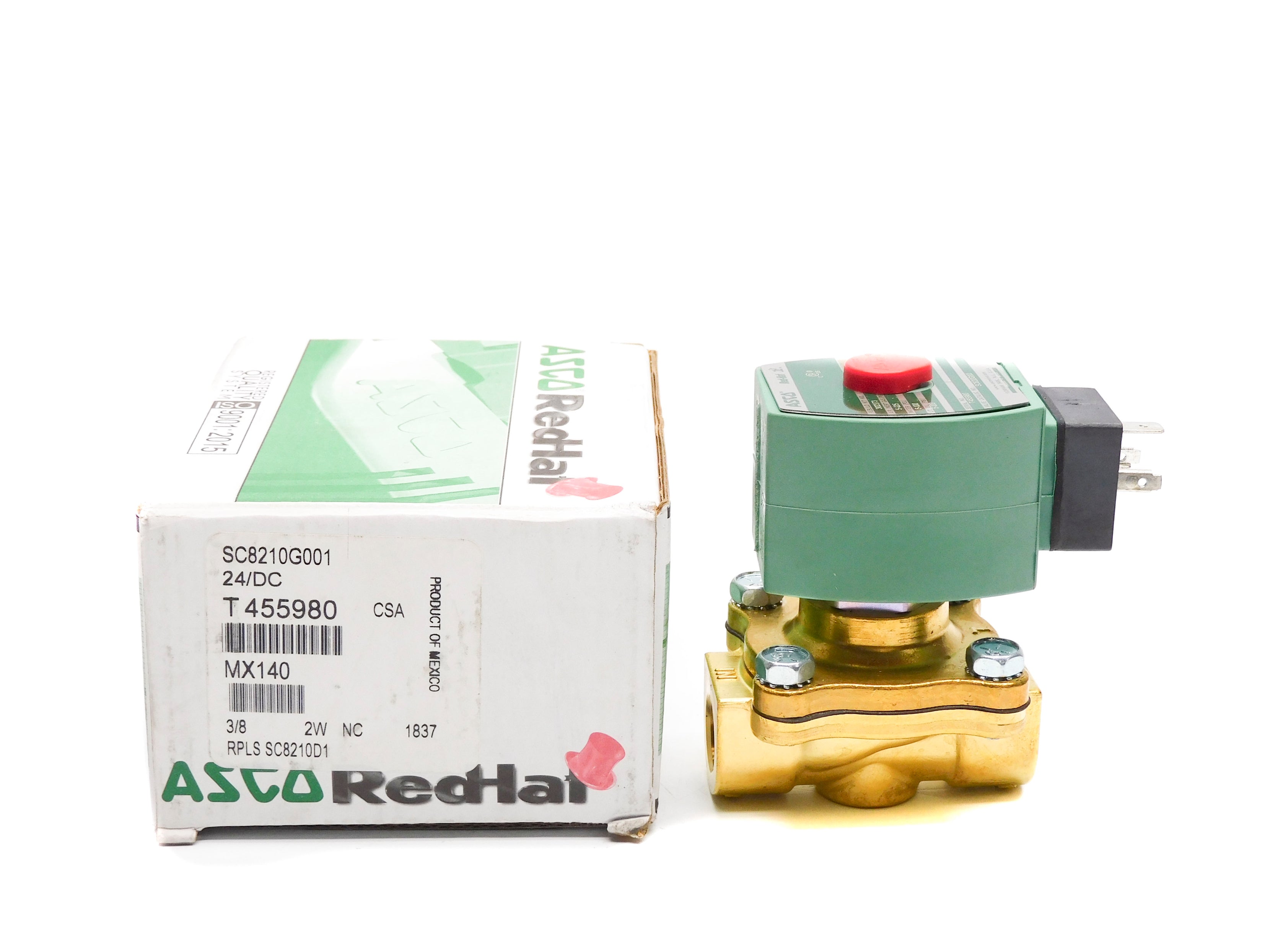 ASCO SC8210G001 24VDC 5-100PSI NSMP