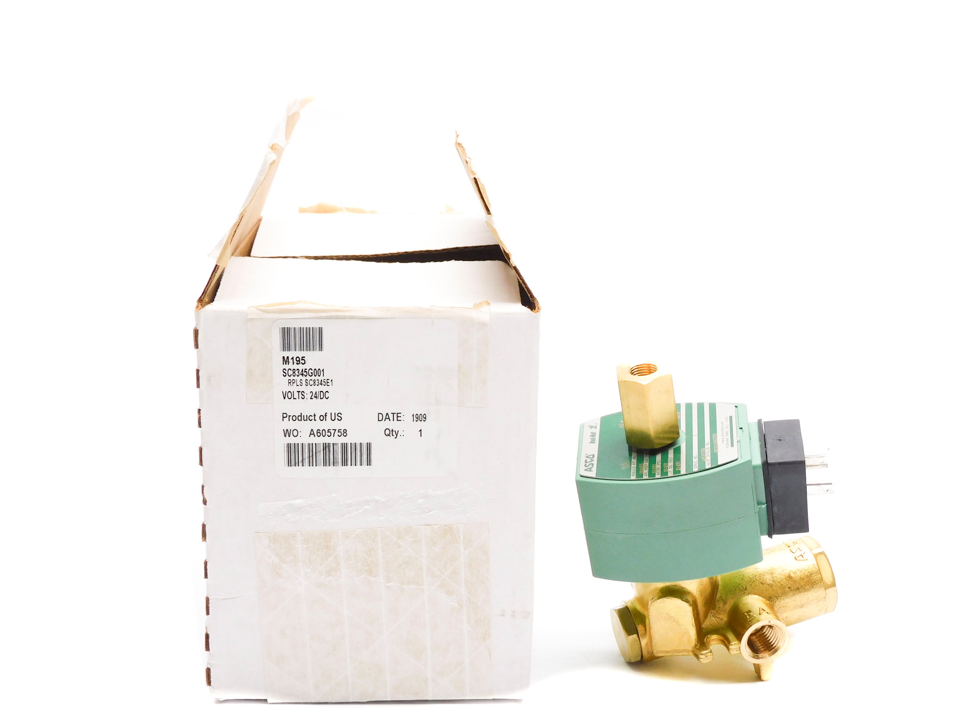 ASCO SC8345G001 24VDC 10-100PSI NSMP