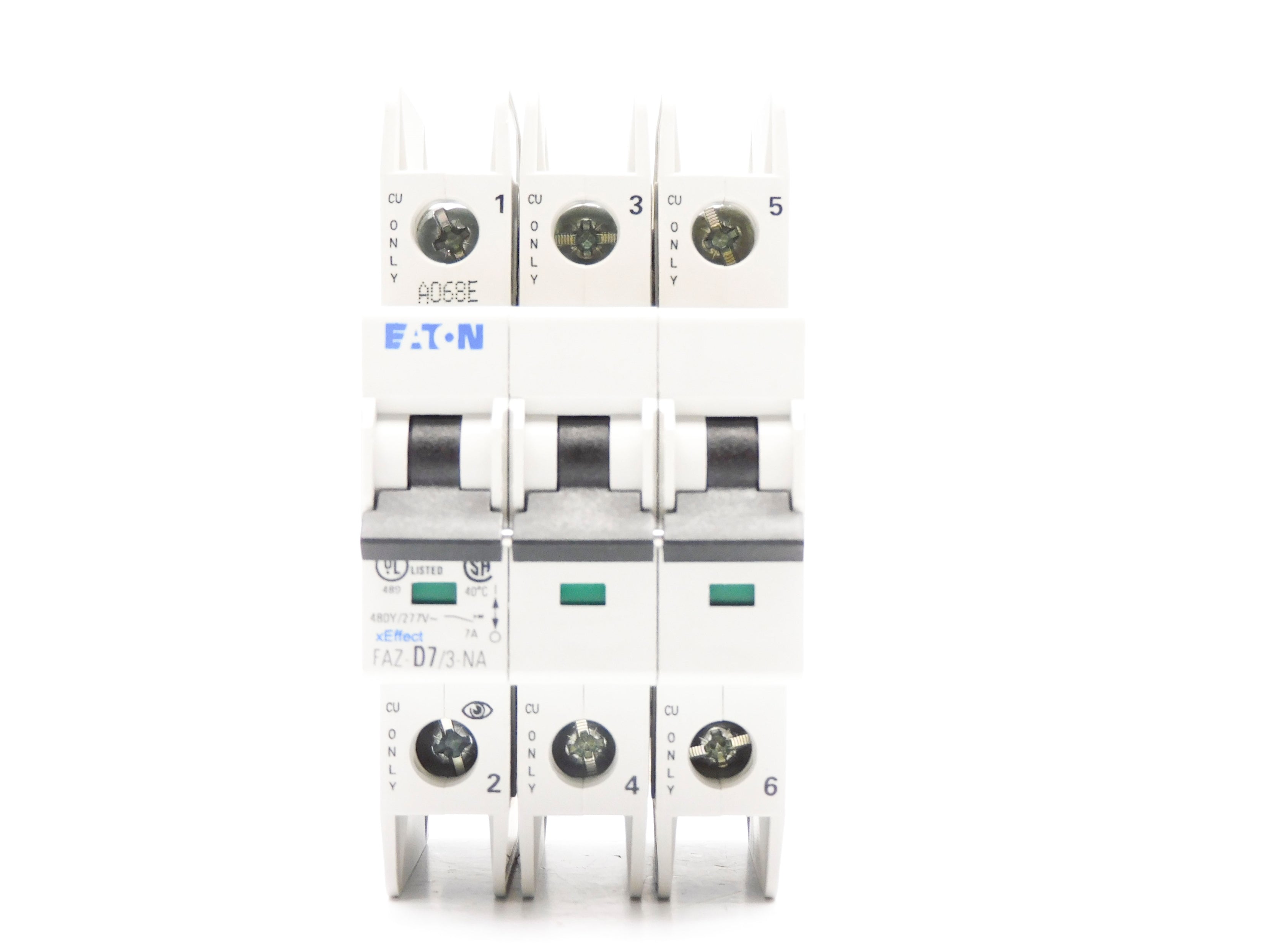 EATON FAZ-D7/3-NA 7A 480/277VAC NSMP