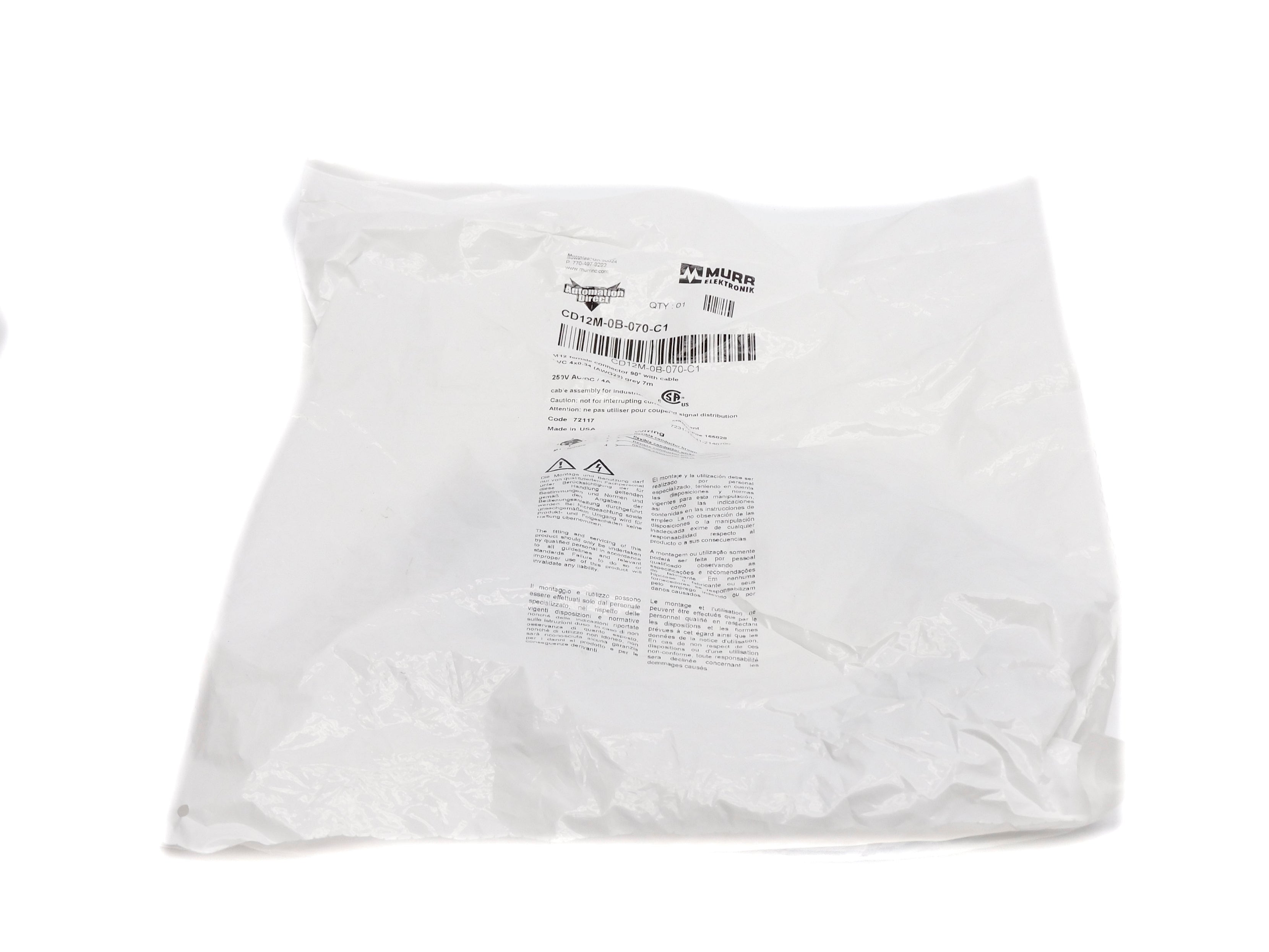 AUTOMATION DIRECT CD12M-0B-070-C1 NSMP