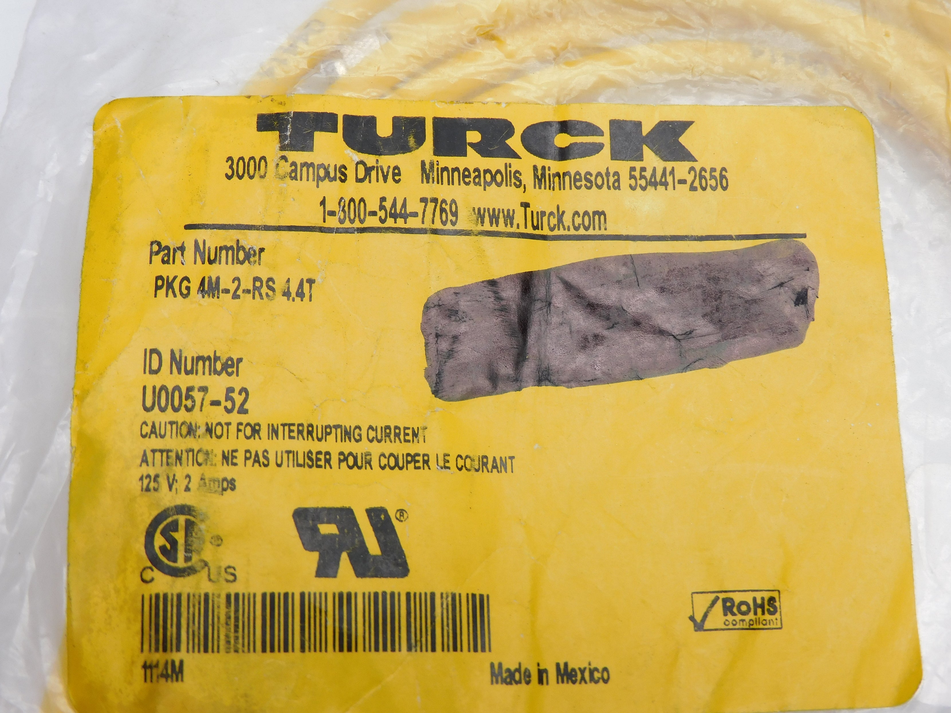 TURCK PKG4M-2-RS4.4T NSMP