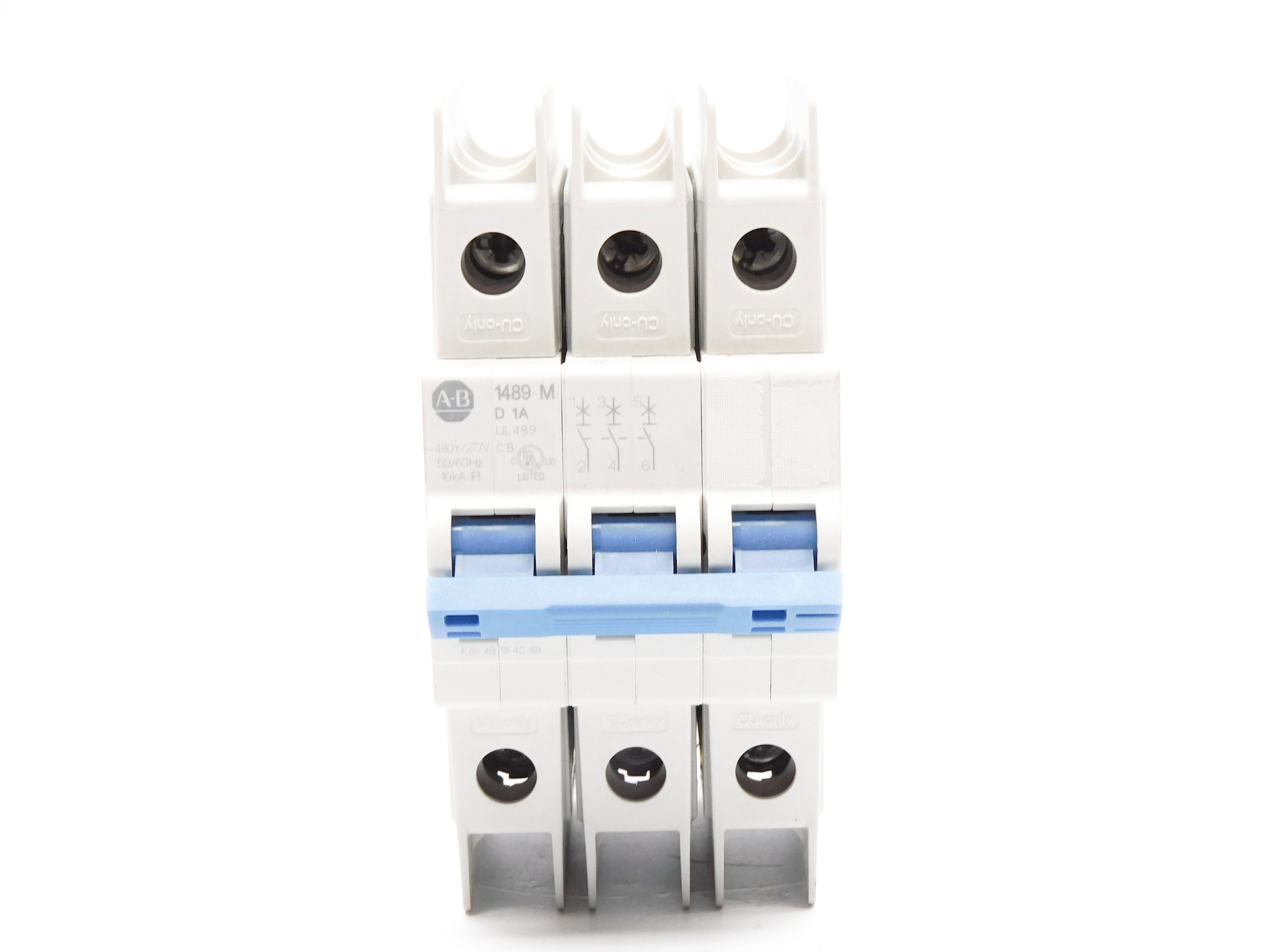 ALLEN BRADLEY 1489-M3D010 SER. D 1A 480/277V NSNP
