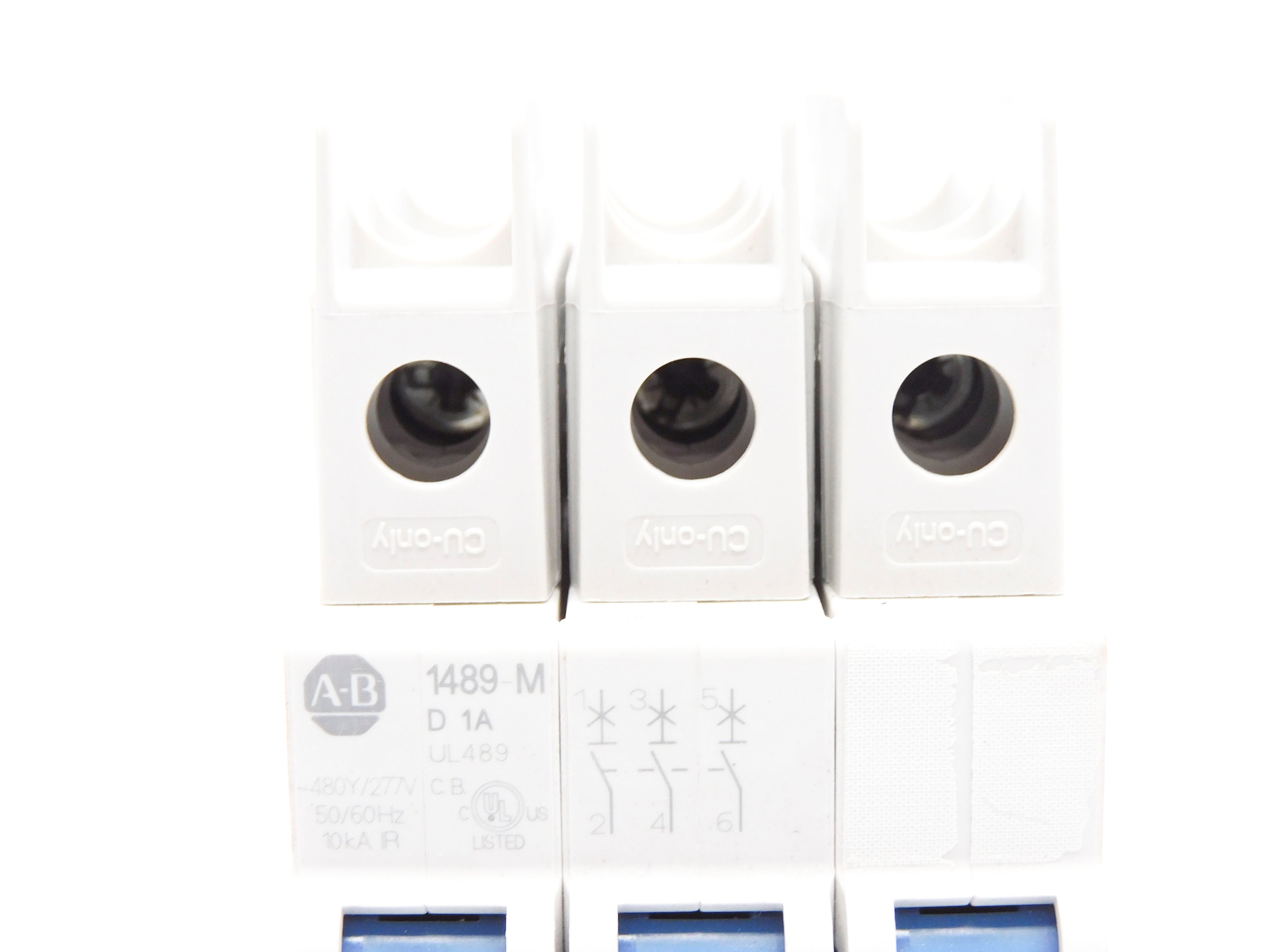 ALLEN BRADLEY 1489-M3D010 SER. D 1A 480/277V NSNP
