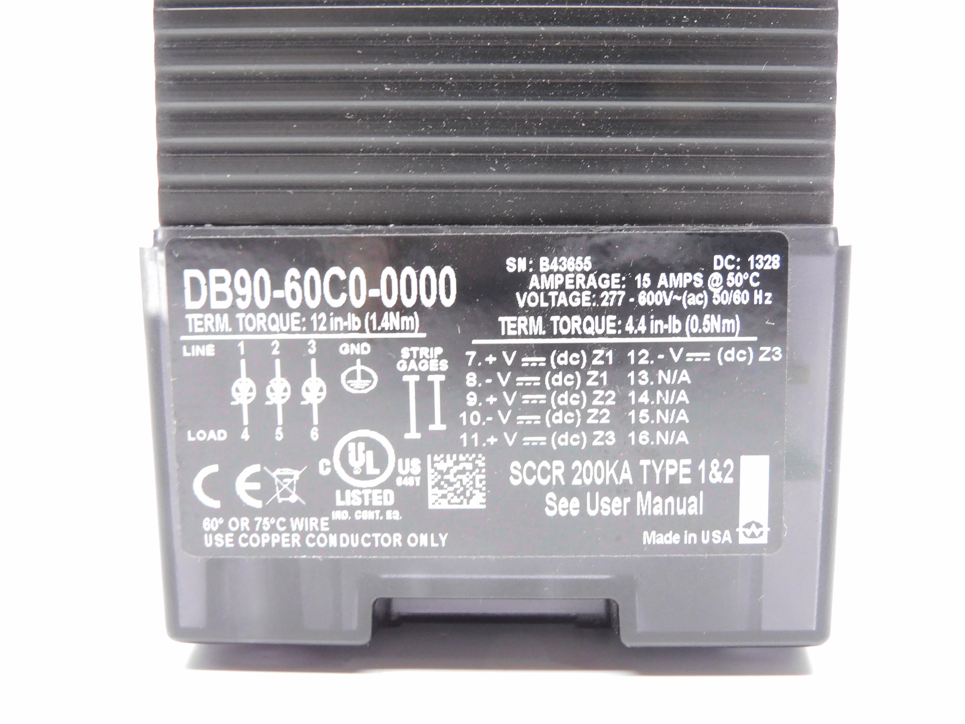 WATLOW DB90-60C0-0000 NSNP