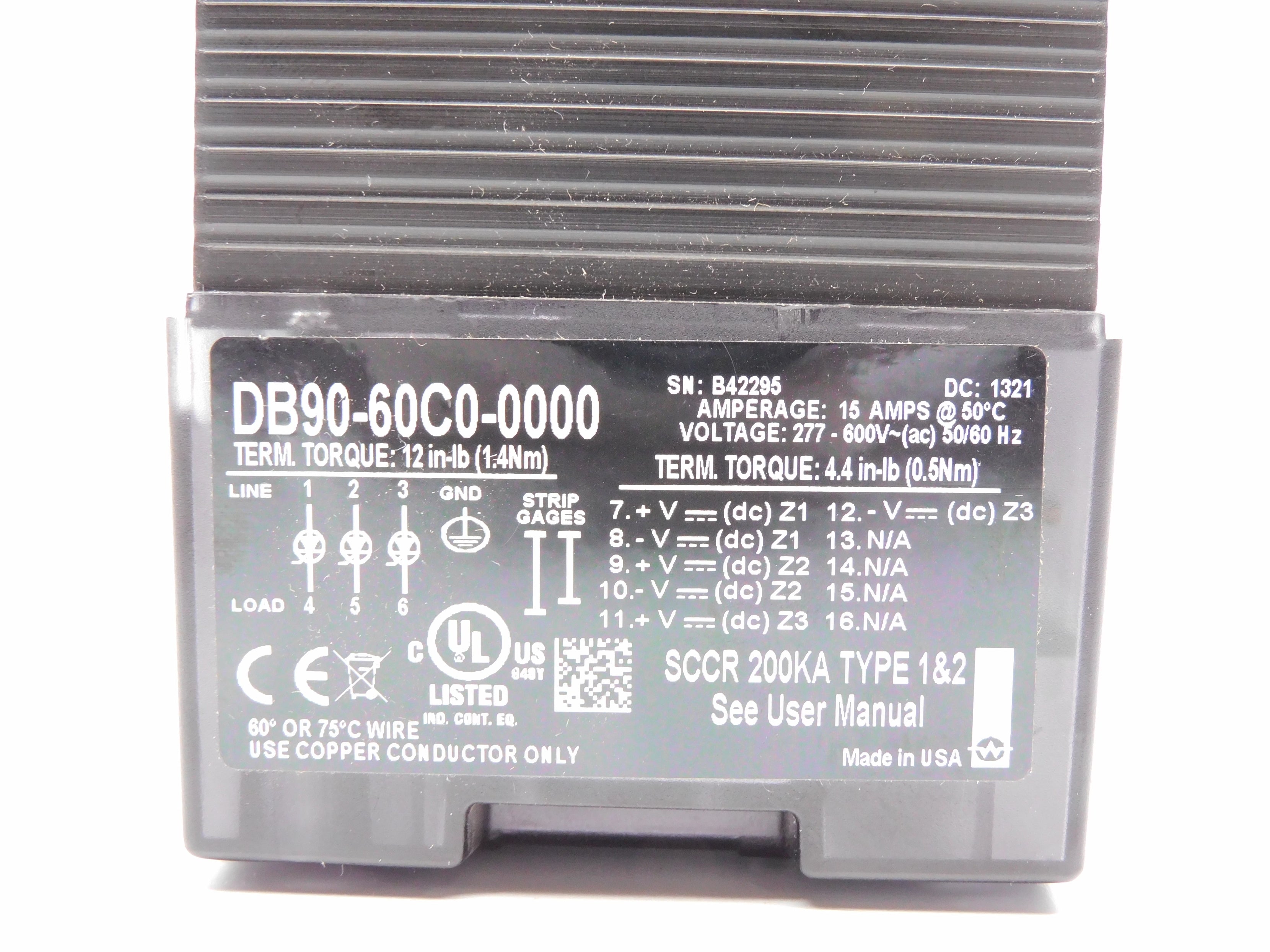 WATLOW DB90-60C0-0000 NSMP