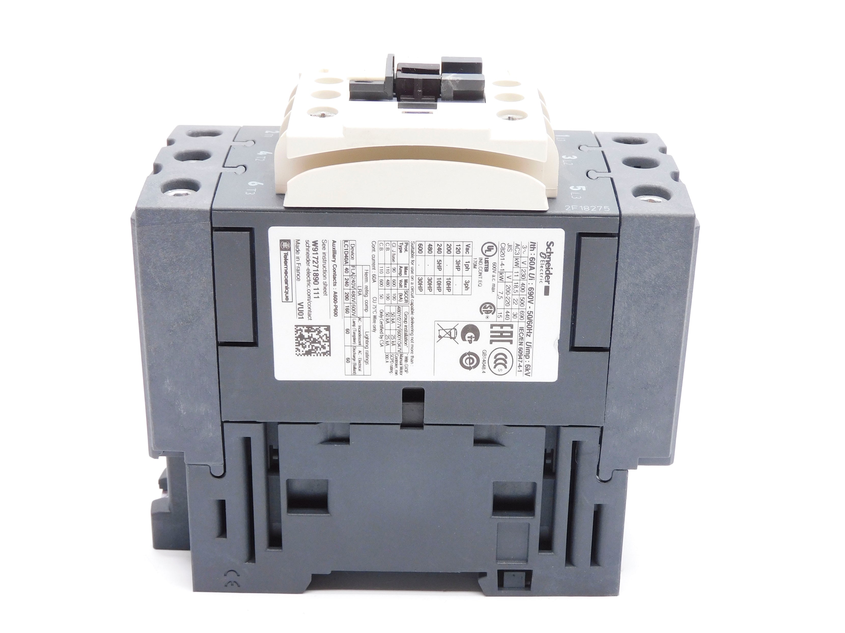 SCHNEIDER LC1D40A 24V NSNP