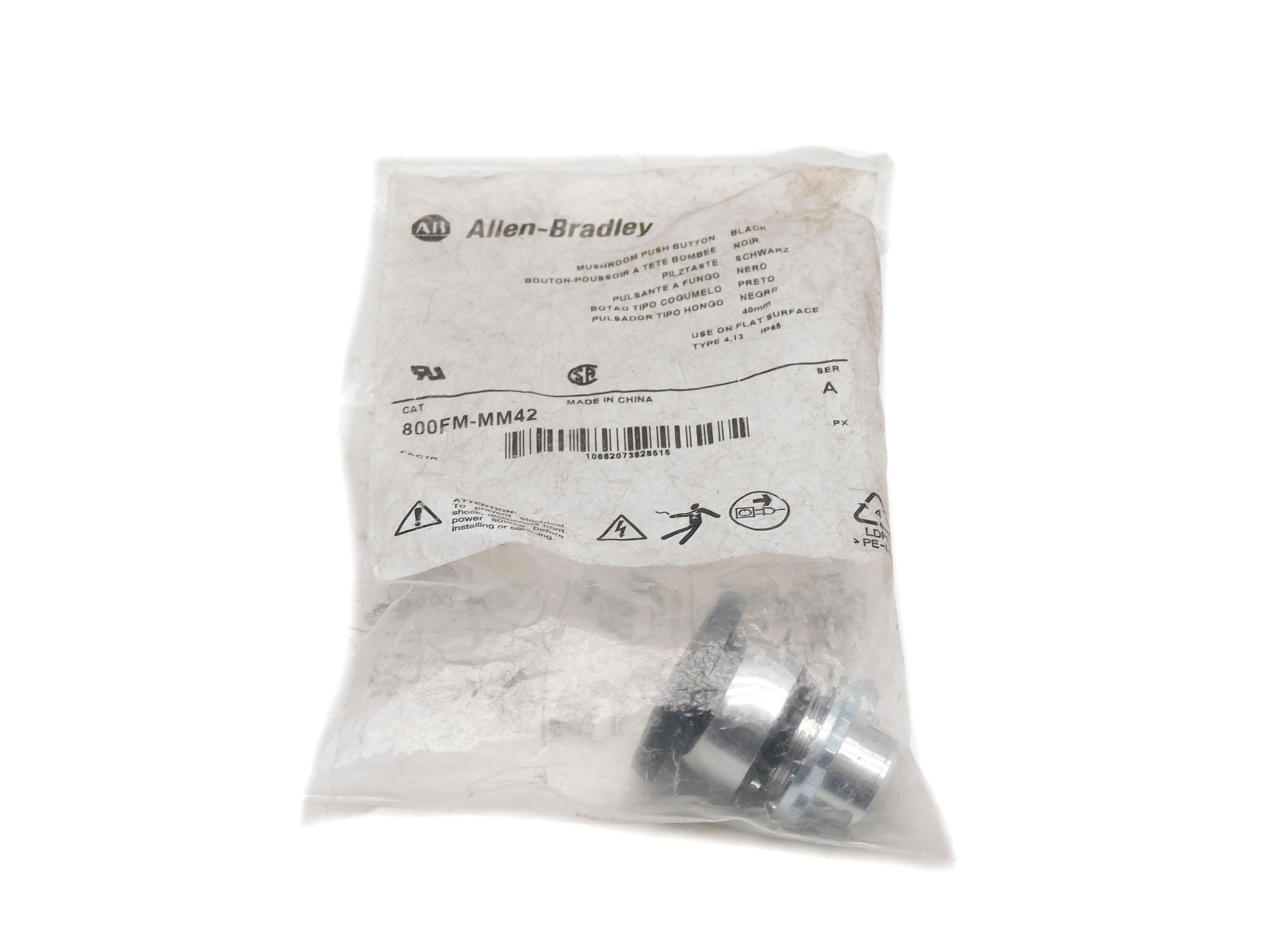 ALLEN BRADLEY 800FM-MM42 SER. A (WH) NSMP