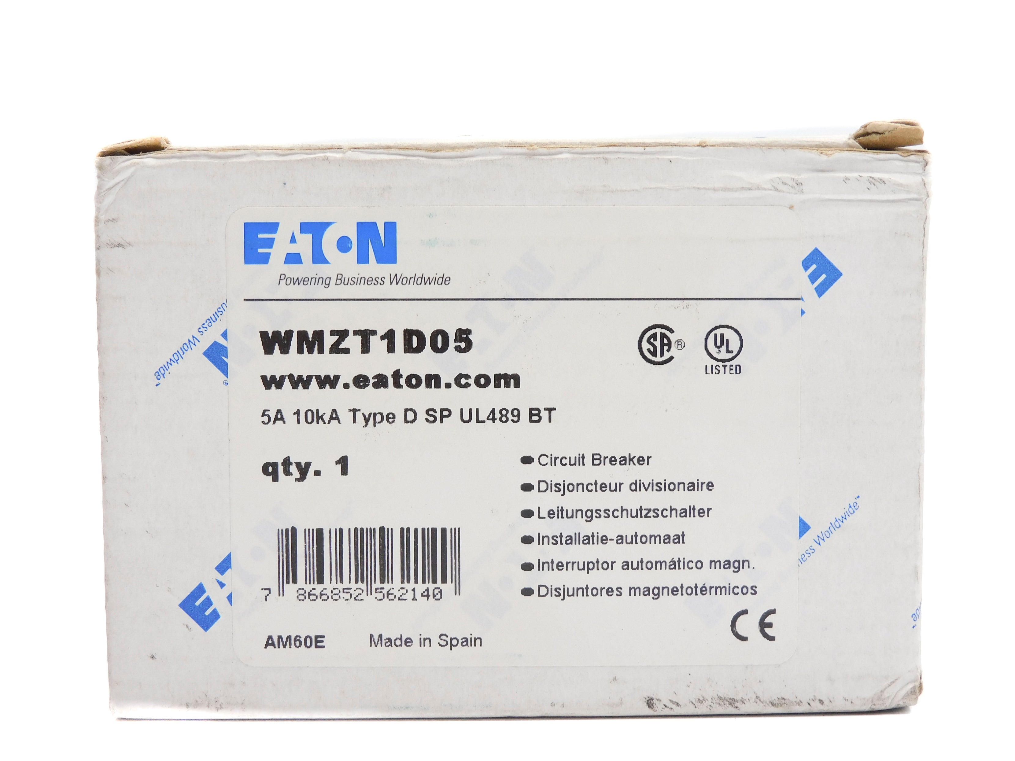 EATON WMZT1D05 5A 48/277V NSMP