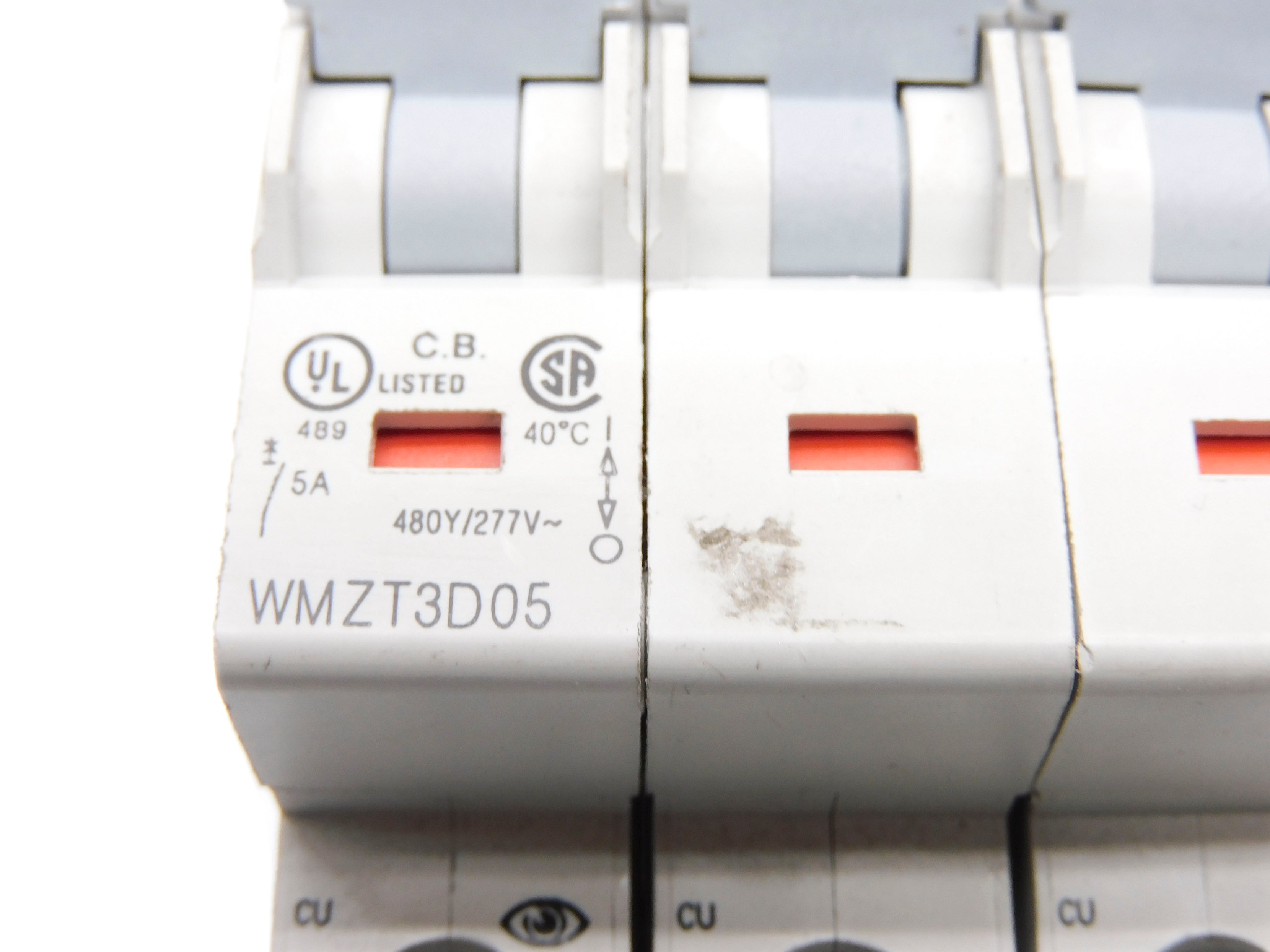 EATON WMZT3D05 5A 480/277V UNMP