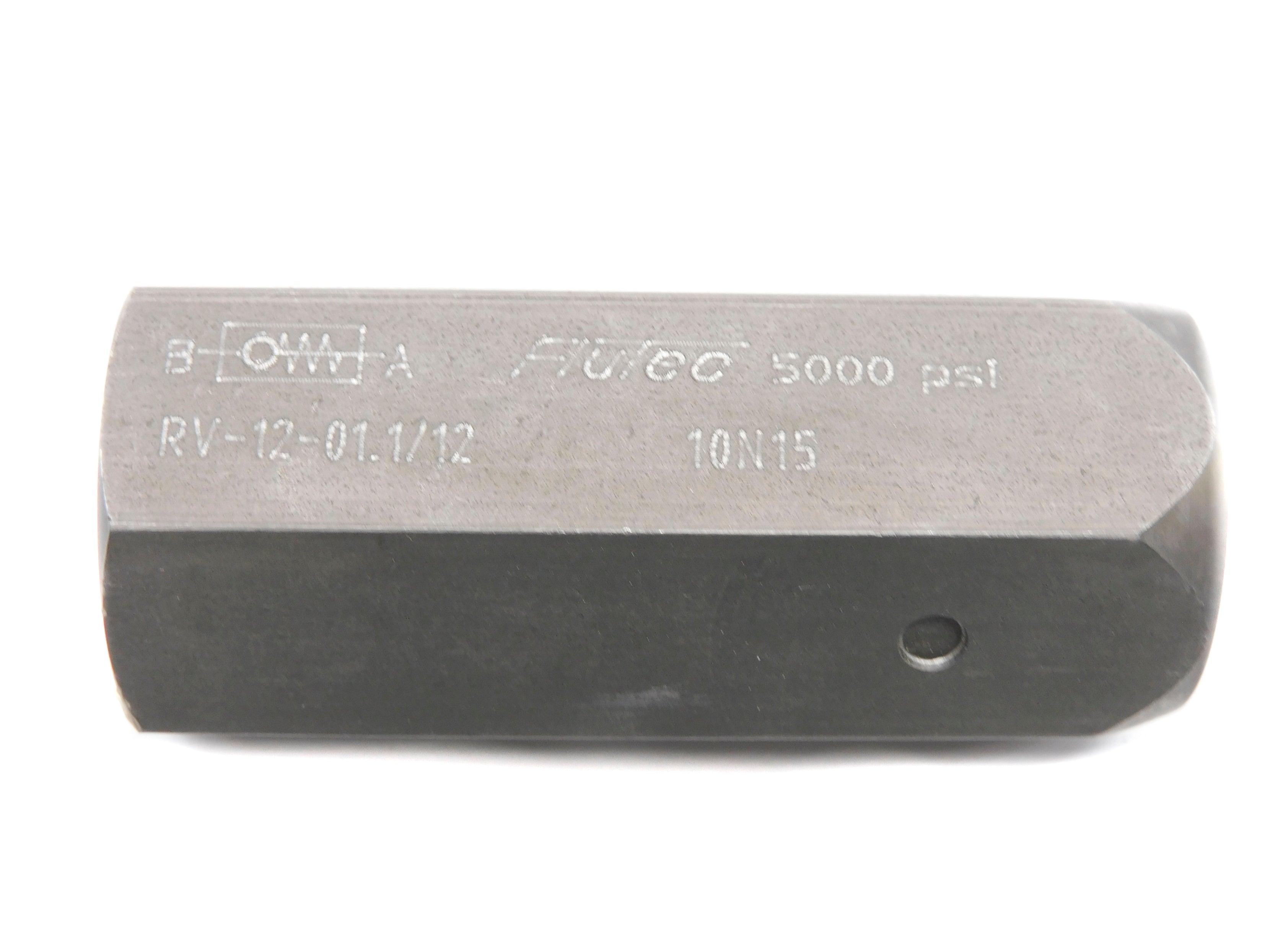 FLUTEC RV-12-01-1/12 5000PSI NSNP