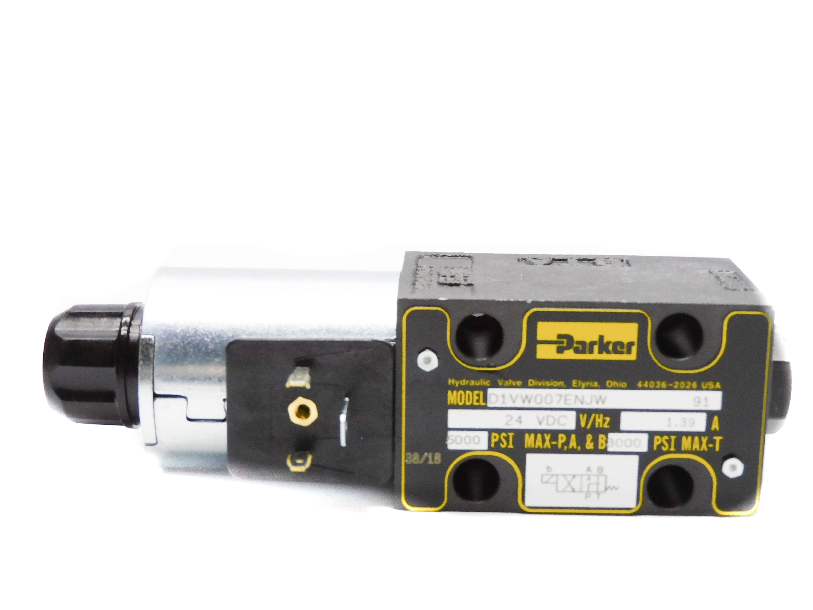 PARKER D1VW007ENJW 24VDC 5000PSI NSMP