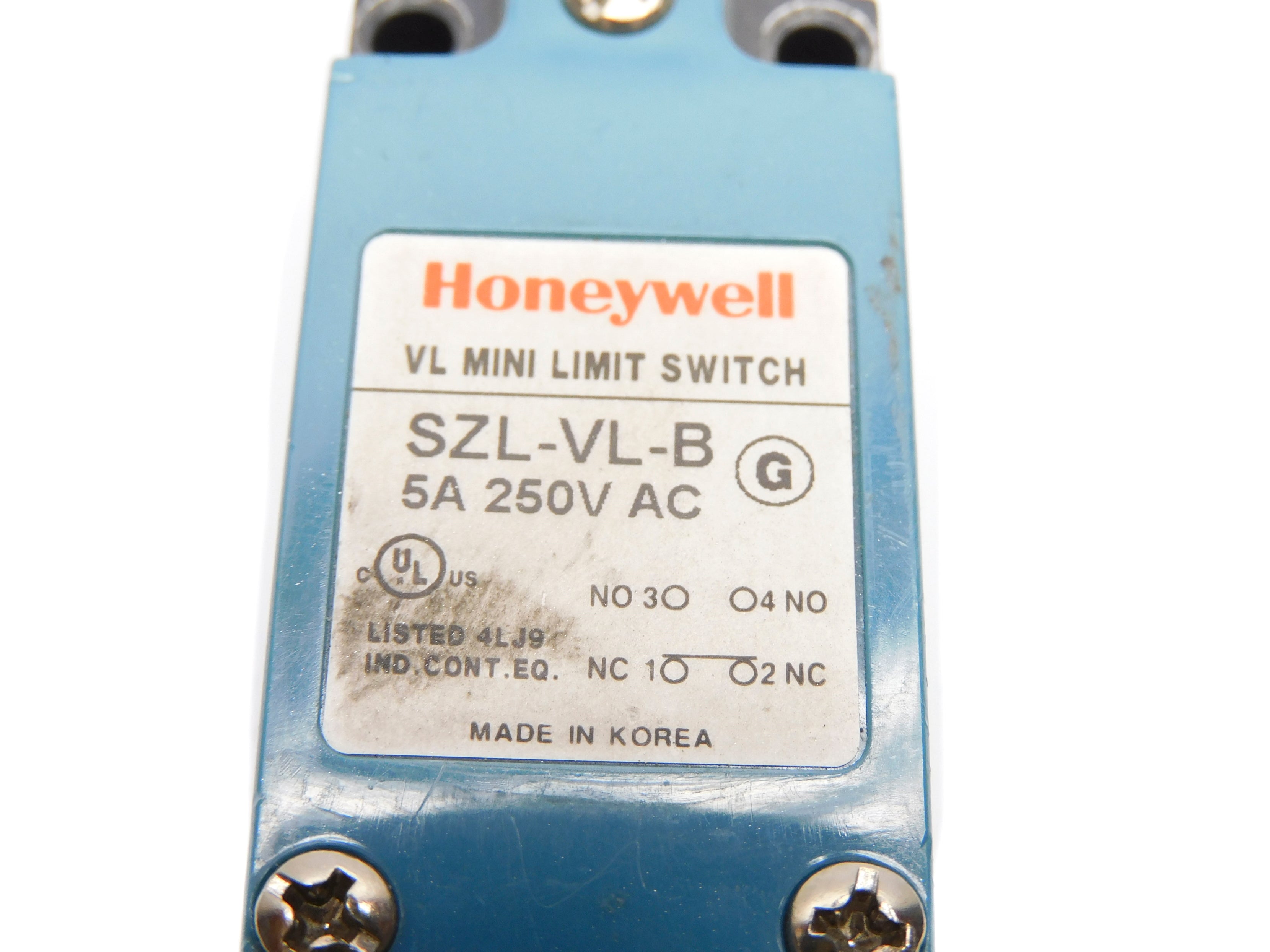 HONEYWELL SZL-VL-B UNMP