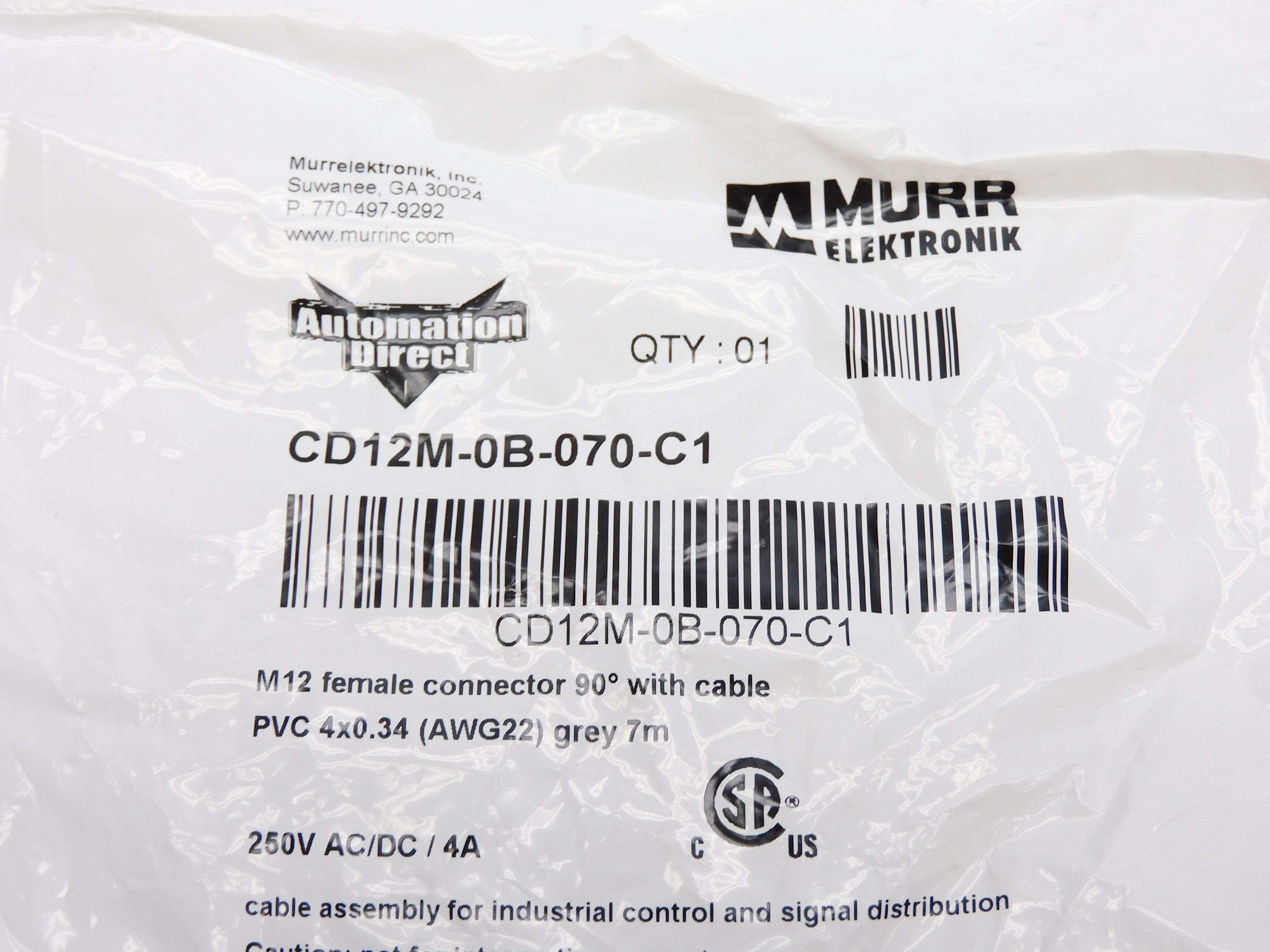 AUTOMTION DIRECT CD12M-0B-070-C1 NSMP