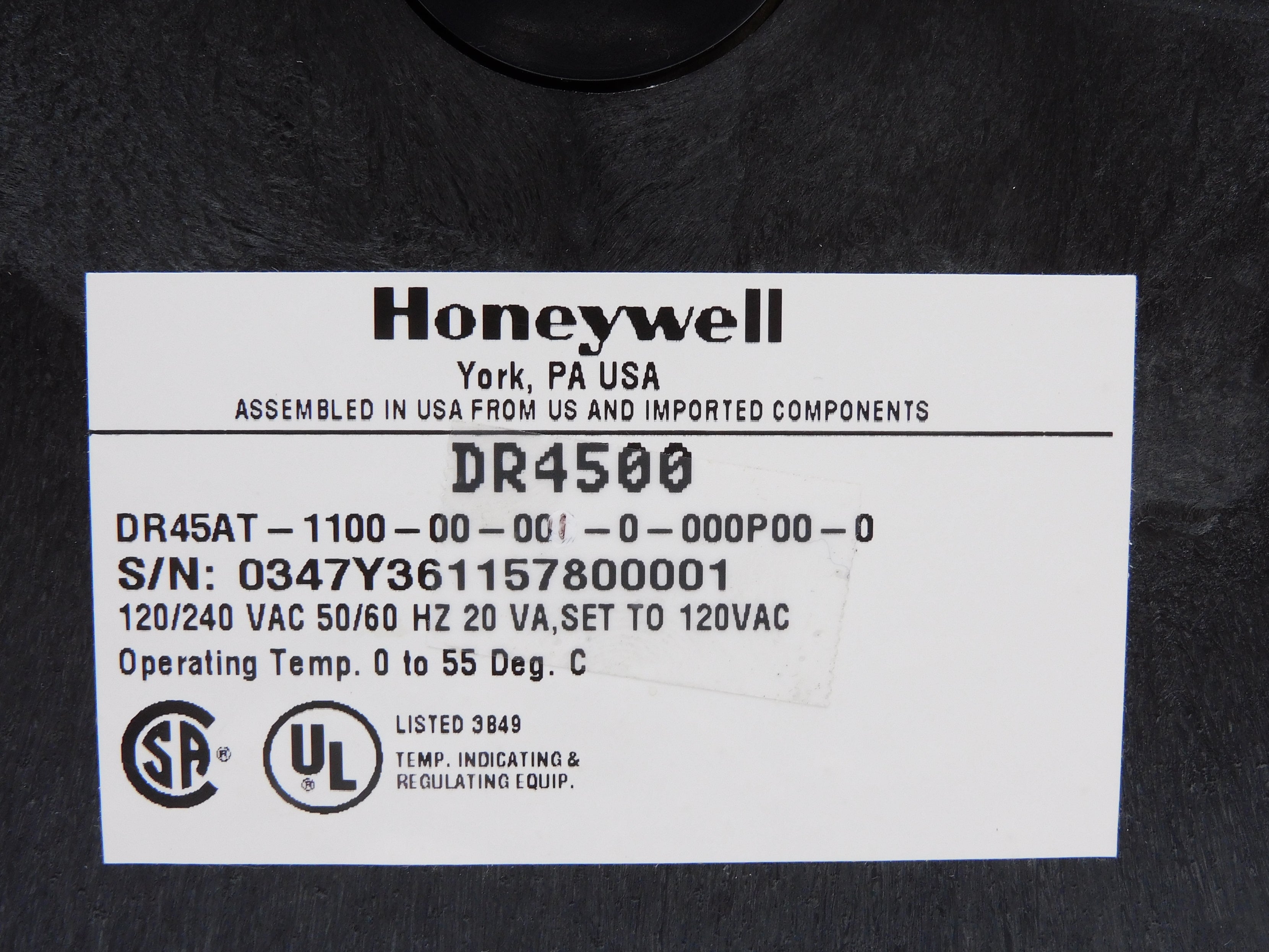HONEYWELL DR45AT-1100-00-001-0-000P00-0 UNMP