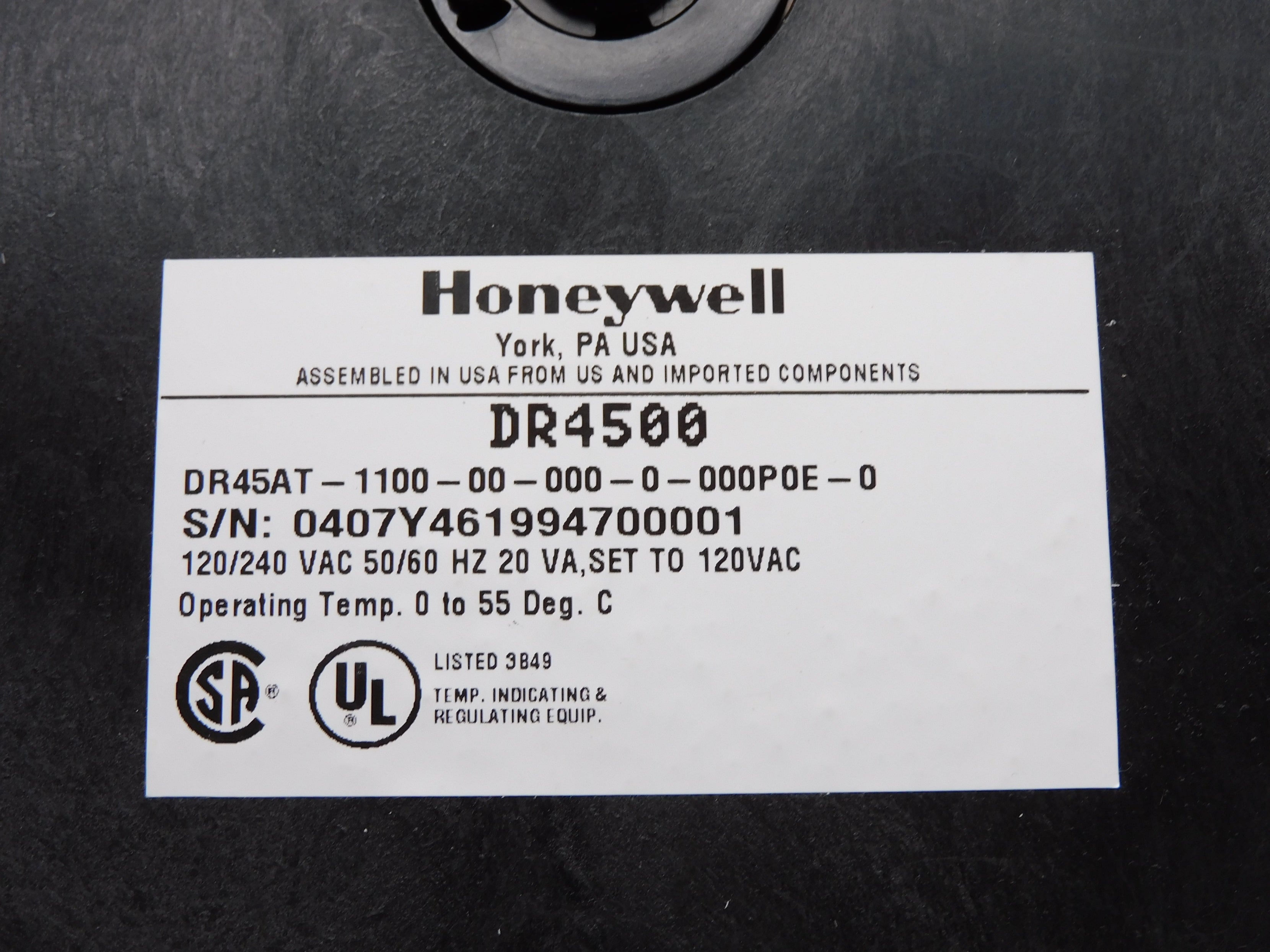 HONEYWELL DR45AT-1100-00-000-0-000P0E-0 UNMP