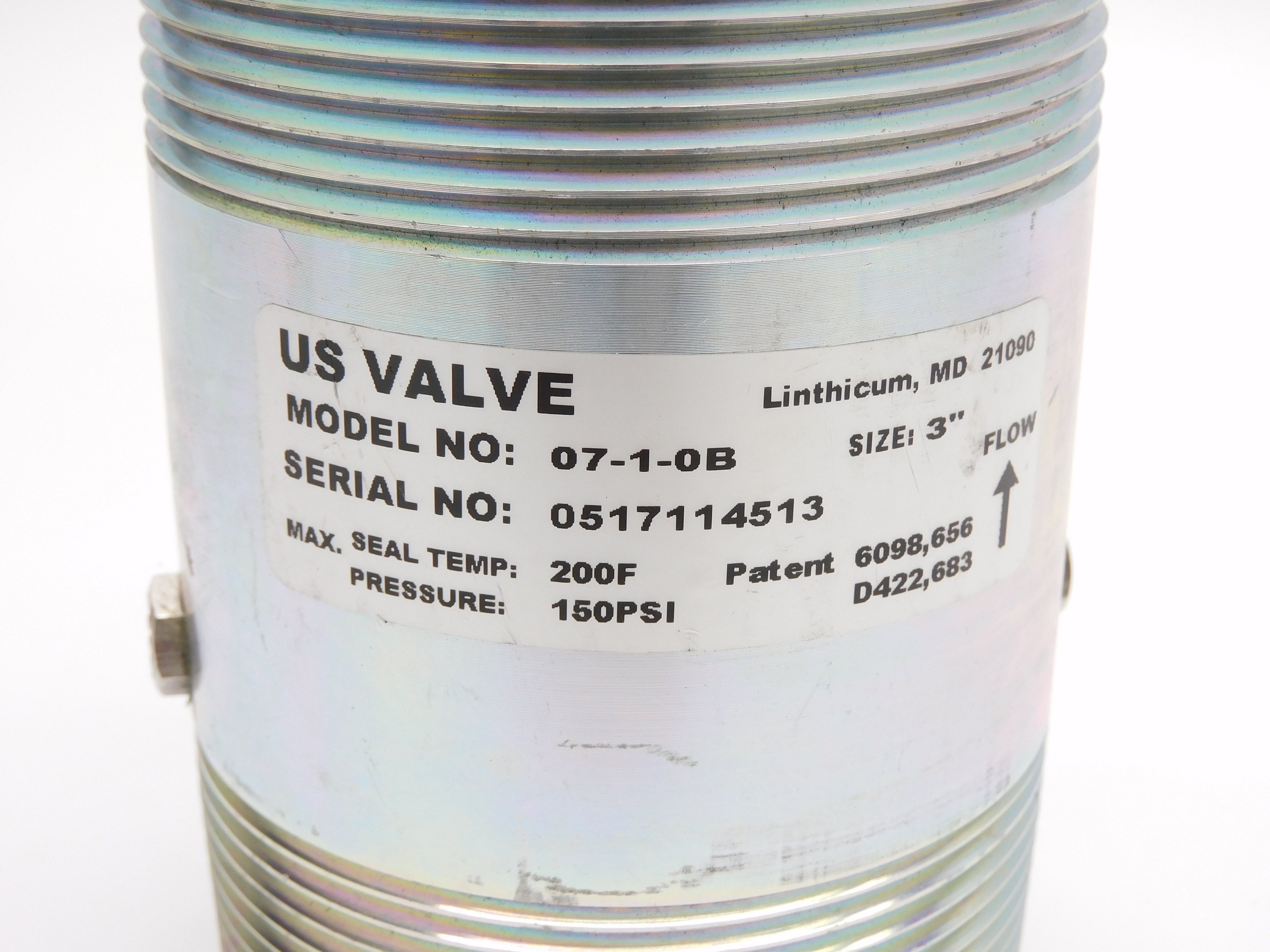 US VALVE 07-1-0B NSNP