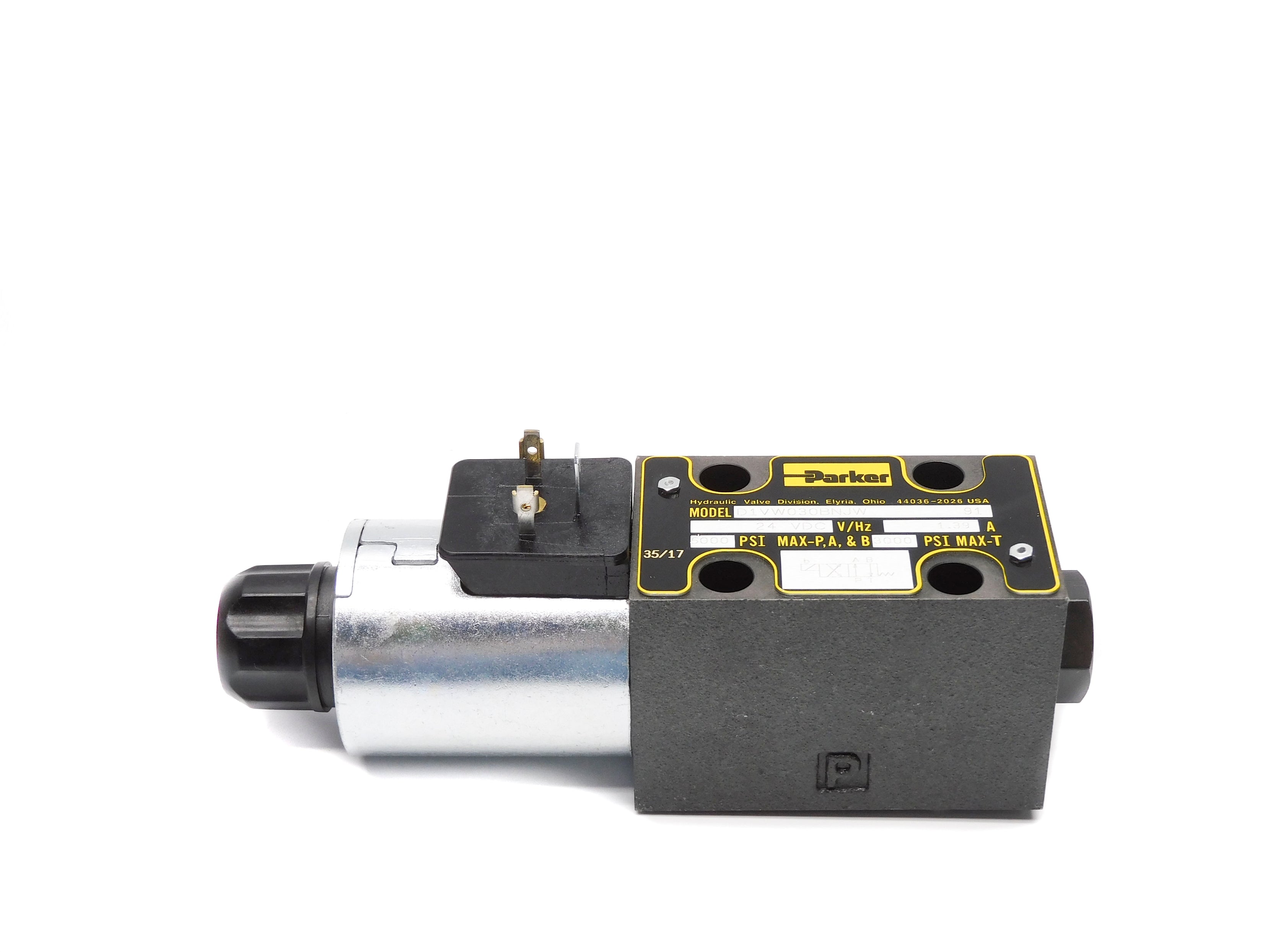 PARKER D1VW030BNJW 24VDC 5000PSI NSMP