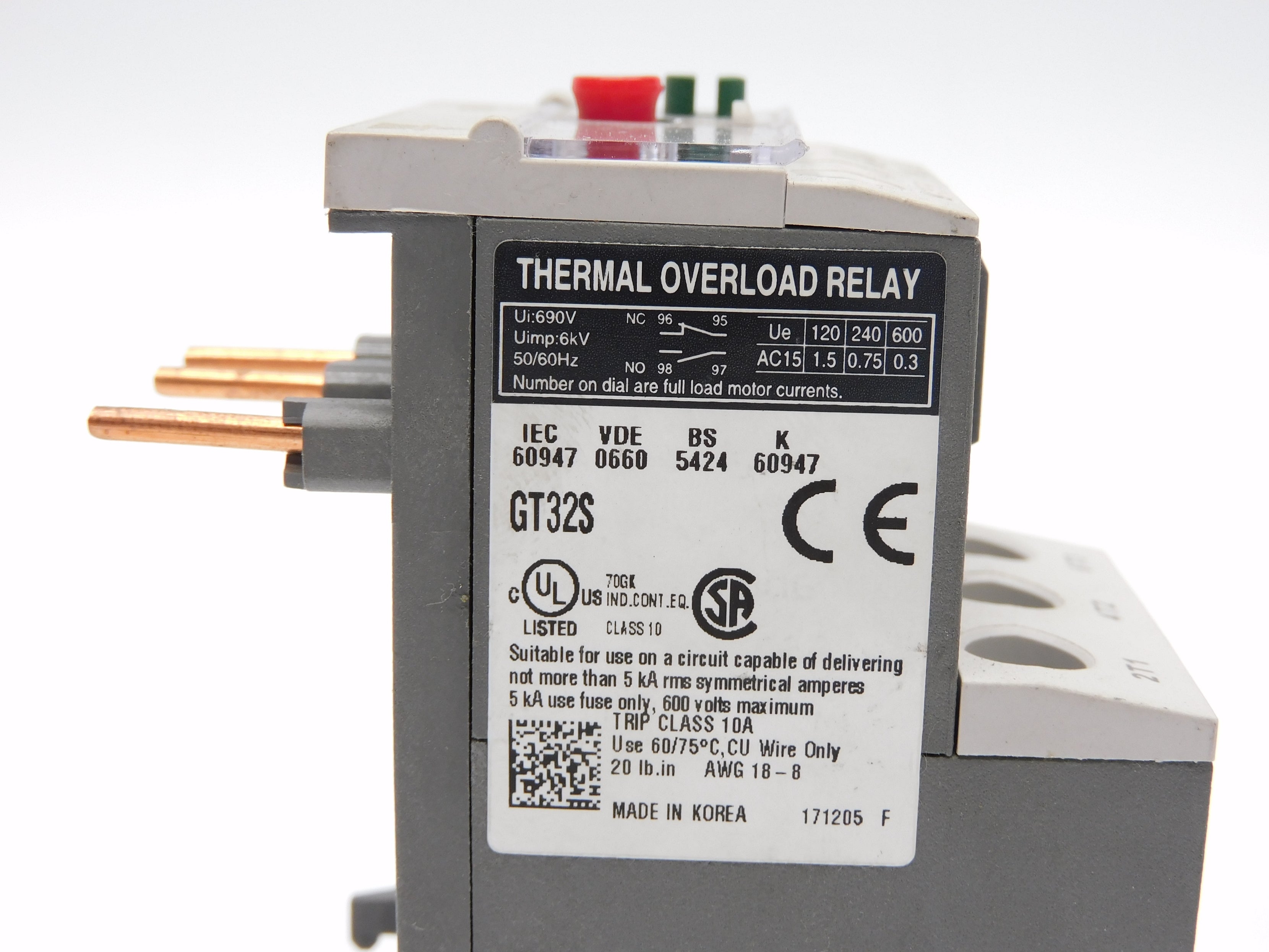 CARLO GAVAZZI GT32S 690V 1.6-2.5A UNMP