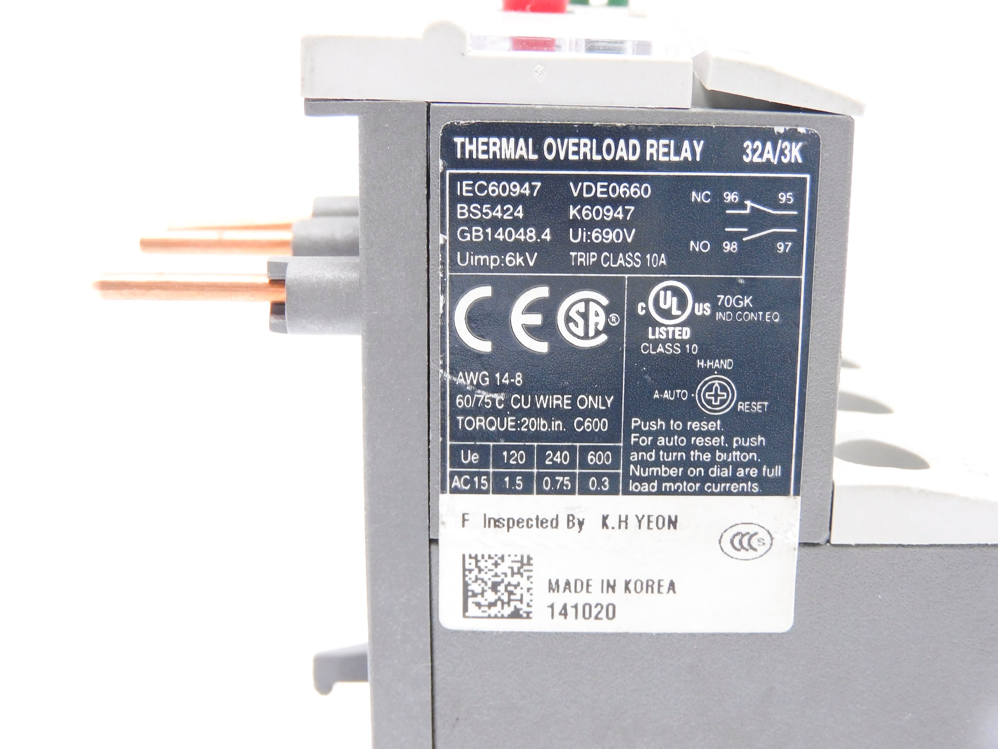 CARLO GAVAZZI GT32 690V 4-6A UNMP
