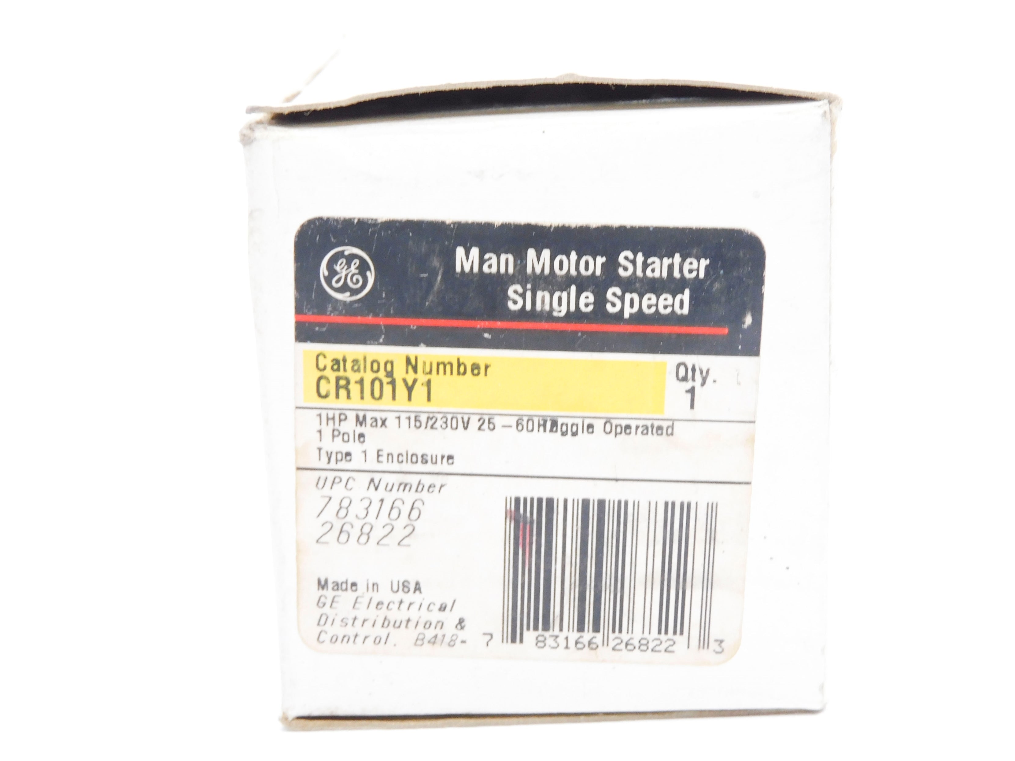 GENERAL ELECTRIC CR101Y1 115/230V NSMP