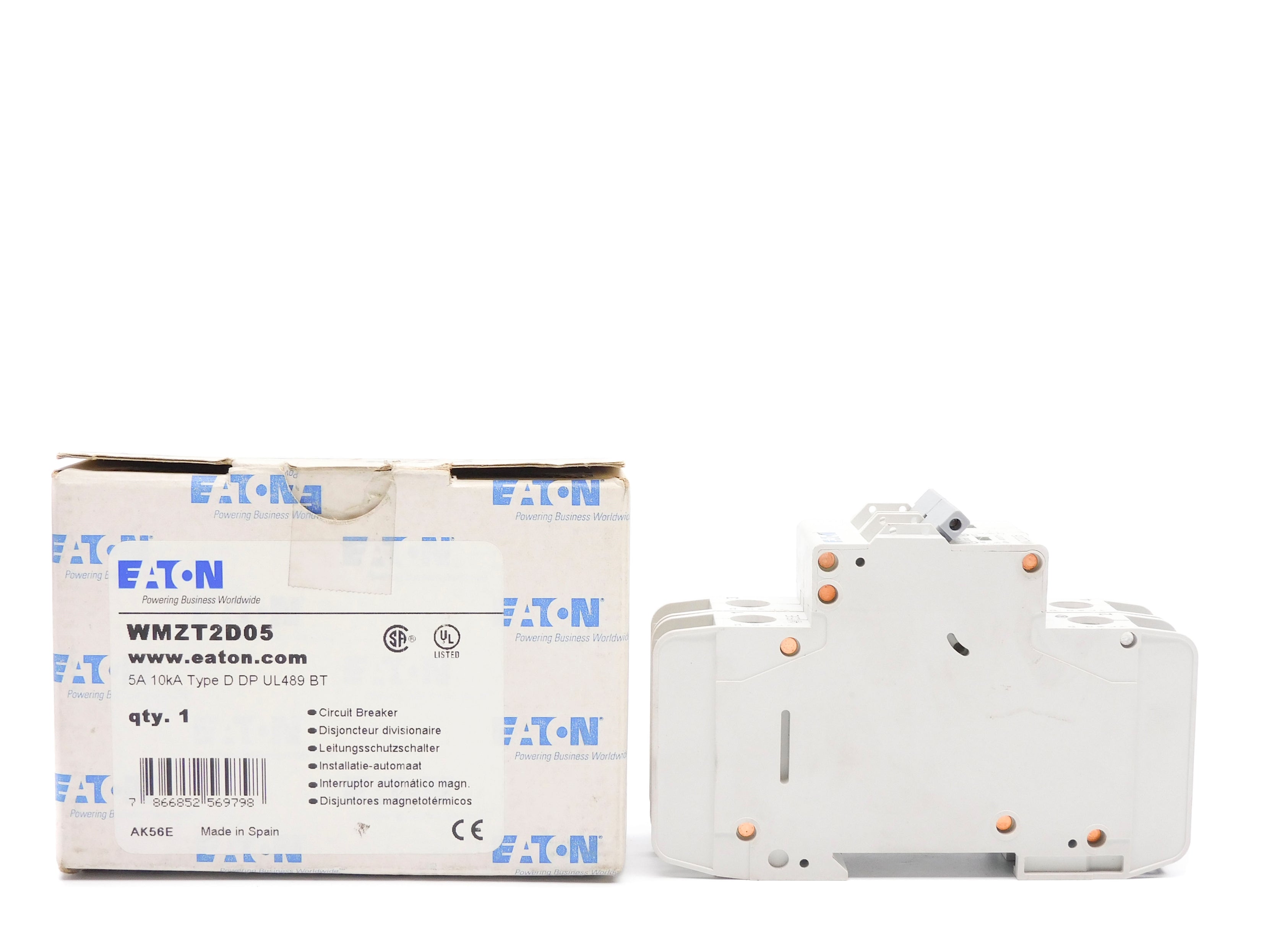 EATON WMZT2D05 5A 480/277V NSMP